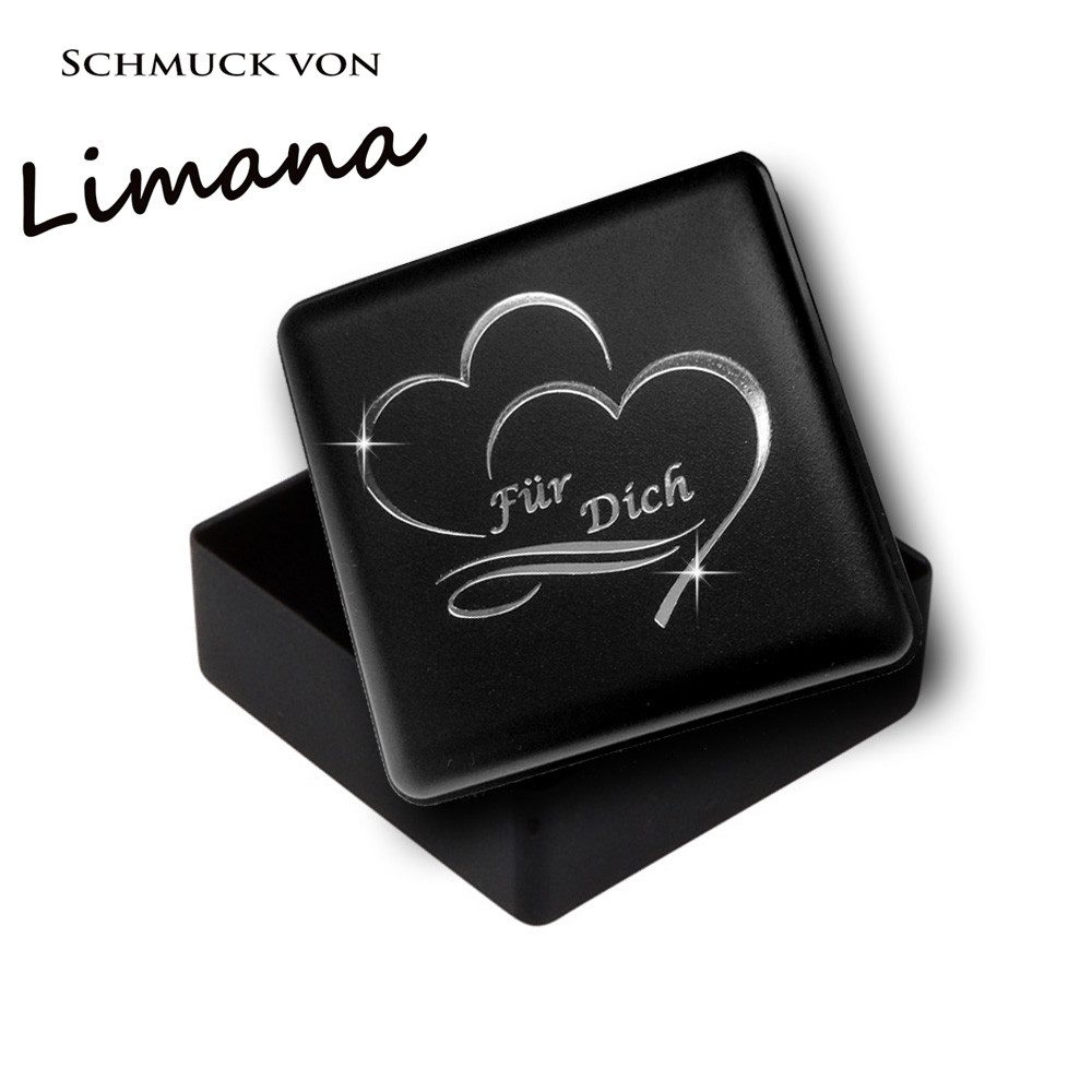 Limana Herzkette Damen 925 Silber gold Kette mit Herz Anhänger Frauen Halskette (Inkl. Schmuckdose Jahrestag, Valentinstag Ehefrau Freundin Mutter Weihnachtsgeschenk Sie), Geburtstag Sie Weihnachten Schmuck Liebes Geschenk Liebesbeweis