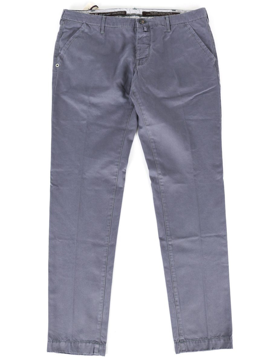 APW151 Chinohose L36 Jeans JACOB - - 082 COHEN W40 Blau Handgefertigte Chino Hose