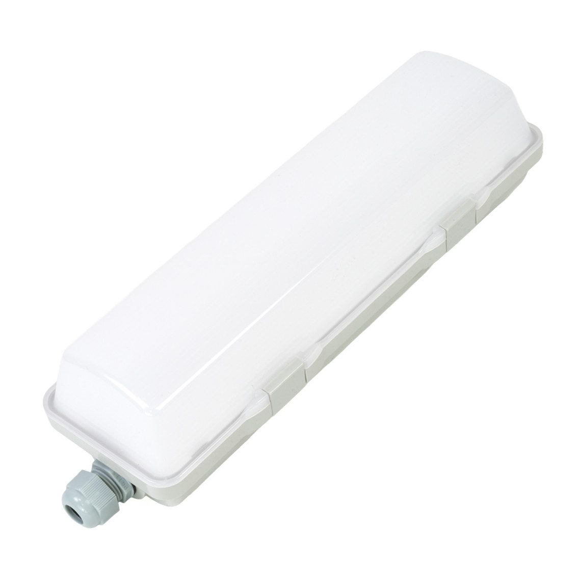 LUXULA LED Unterbauleuchte LUXULA LED Feuchtraumleuchte 32 cm 6 W 4000 K Neutralweiß Weiß, Neutralweiß
