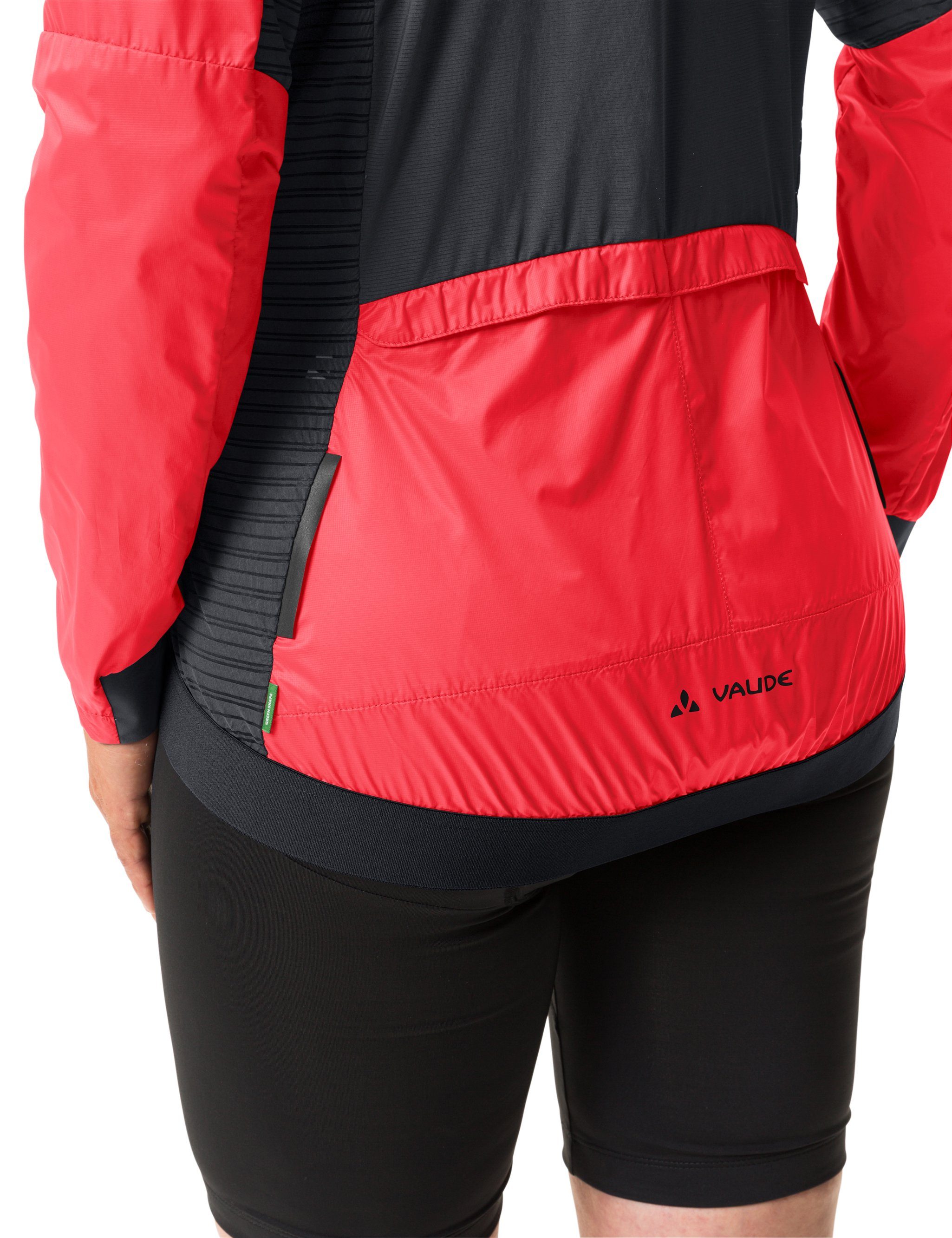Air Women's VAUDE Jacket kompensiert flame Furka Klimaneutral Outdoorjacke (1-St)