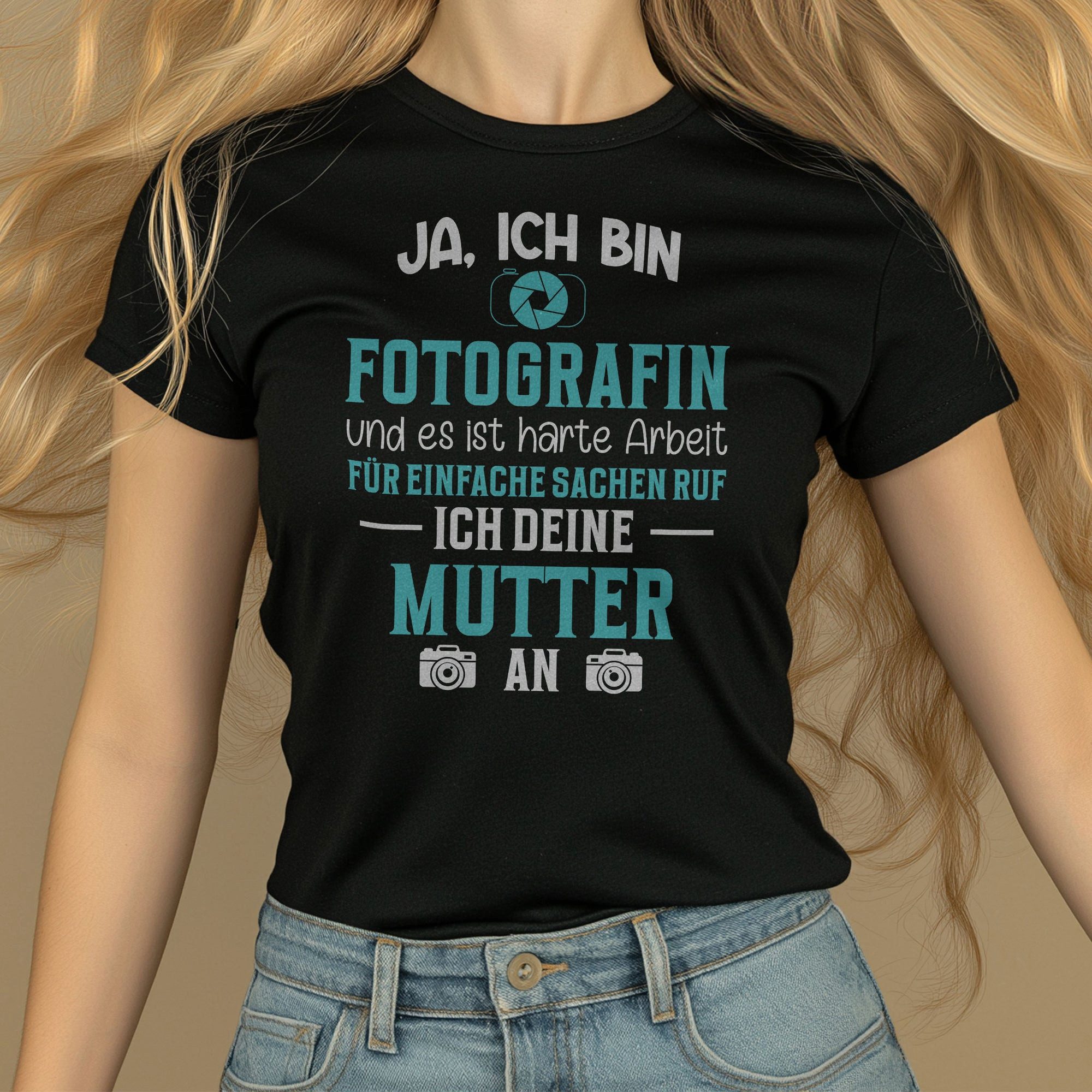 22Feels T-Shirt Fotografin Geschenk Frauen Spruch Beruf Ausbildung Studium Abschluss IN DEUTSCHLAND BEDRUCKT