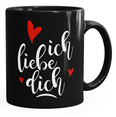 MoonWorks Tasse Kaffee-Tasse Ich liebe dich Geschenk-Tasse Herz Liebe Geschenkidee Freund Freundin MoonWorks®, Keramik