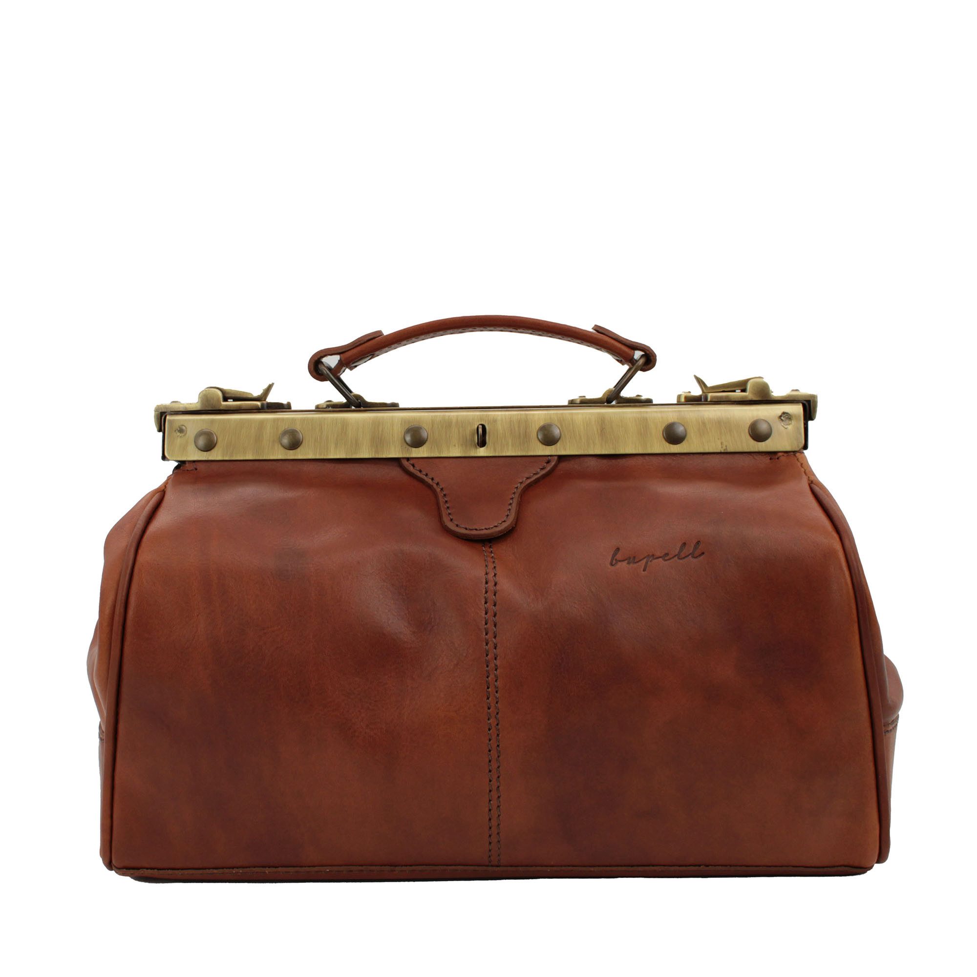 bupell Arzttasche Davide, Hebammentasche Doktortasche aus pflanzlich gegerbtem Leder