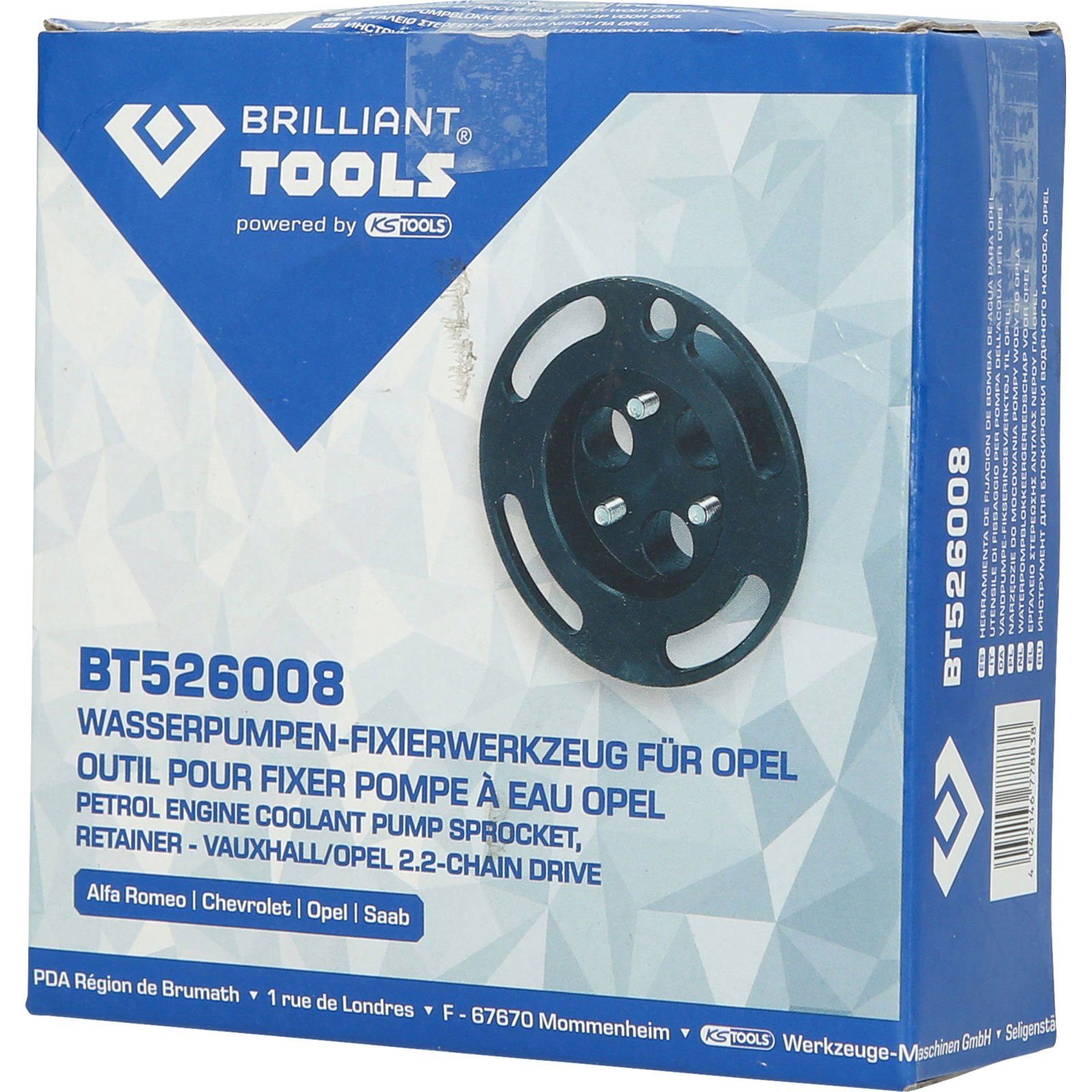 Thumbnail - Brilliant Tools Montagewerkzeug BRILLIANT TOOLS Wasserpumpen-Fixierwerkzeug für Opel - BT526008