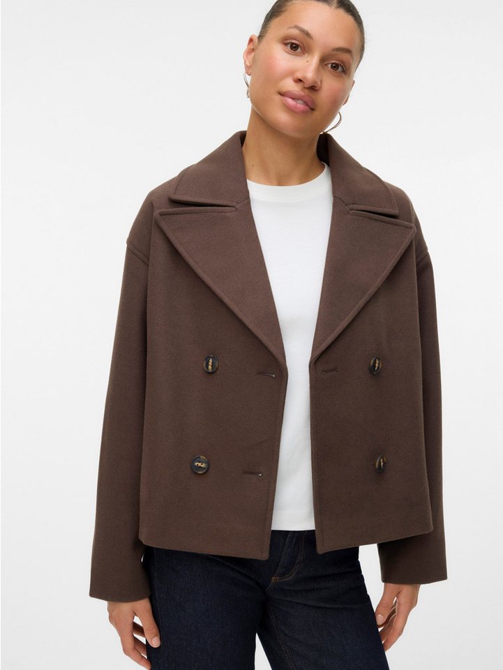 Vero Moda Cabanjacke VMVINCELINE SHORT JACKET NOOS Kunstfaser