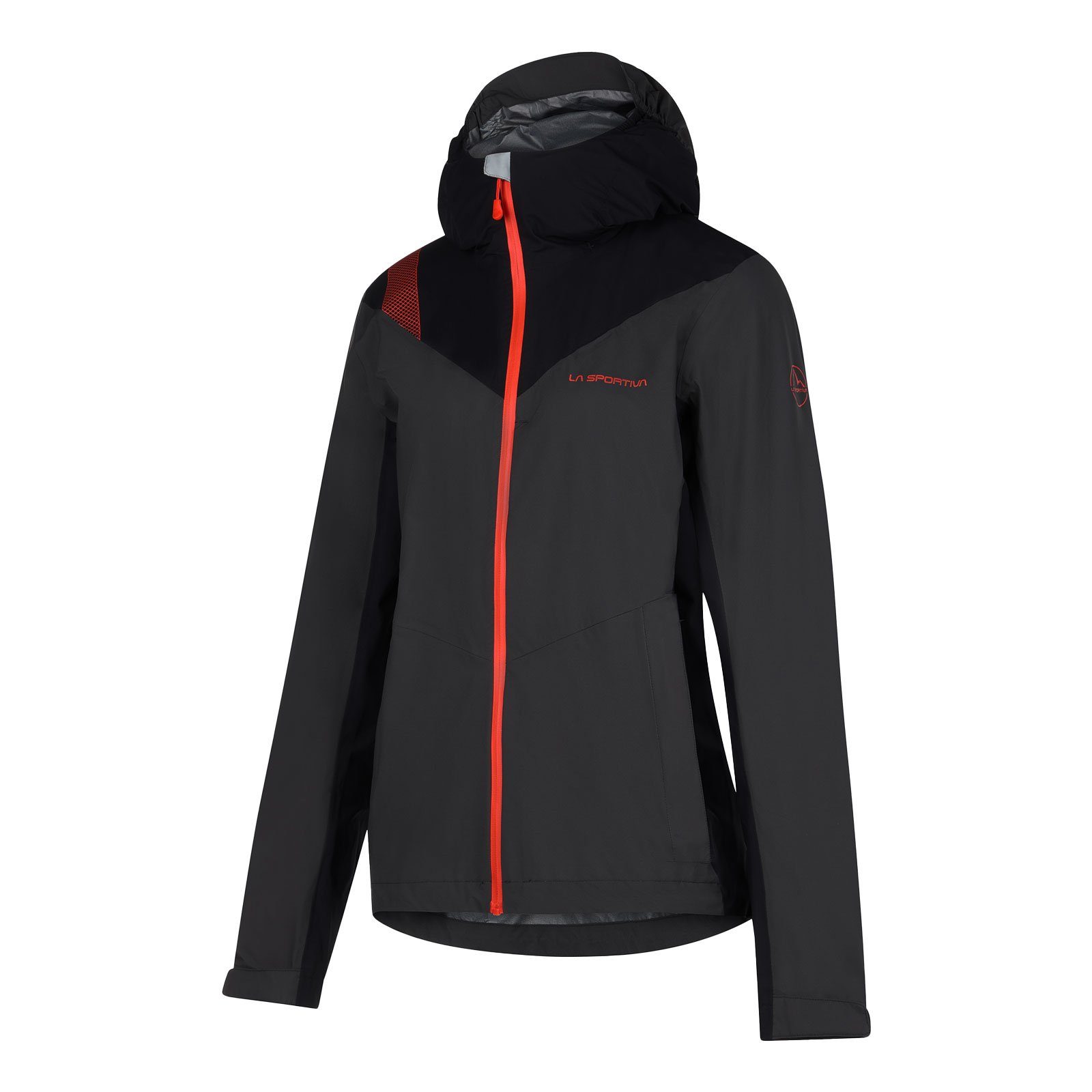 Regenjacke Discover tomato / La Lagen-Gewebe cherry carbon 2,5 Sportiva 900322 ultraleichtes Jkt