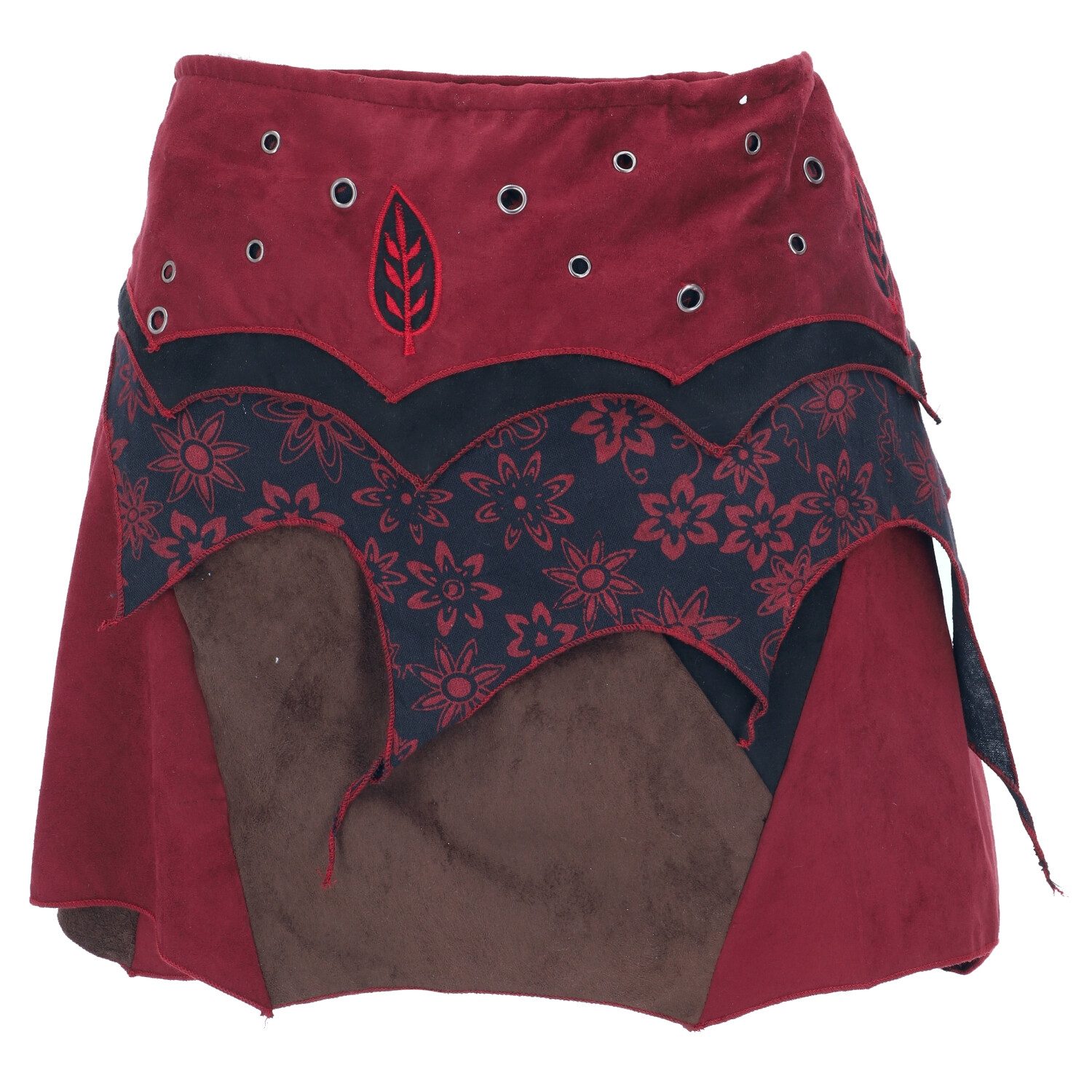 Minirock Elfen Wickelrock, Goa Minirock, Cacheur -..