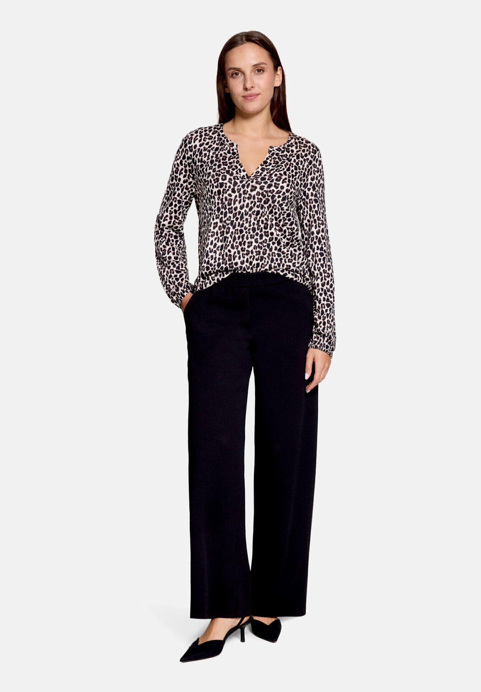 Betty Barclay Kurzarmshirt Damen mit Bluseneinsatz (1-tlg)