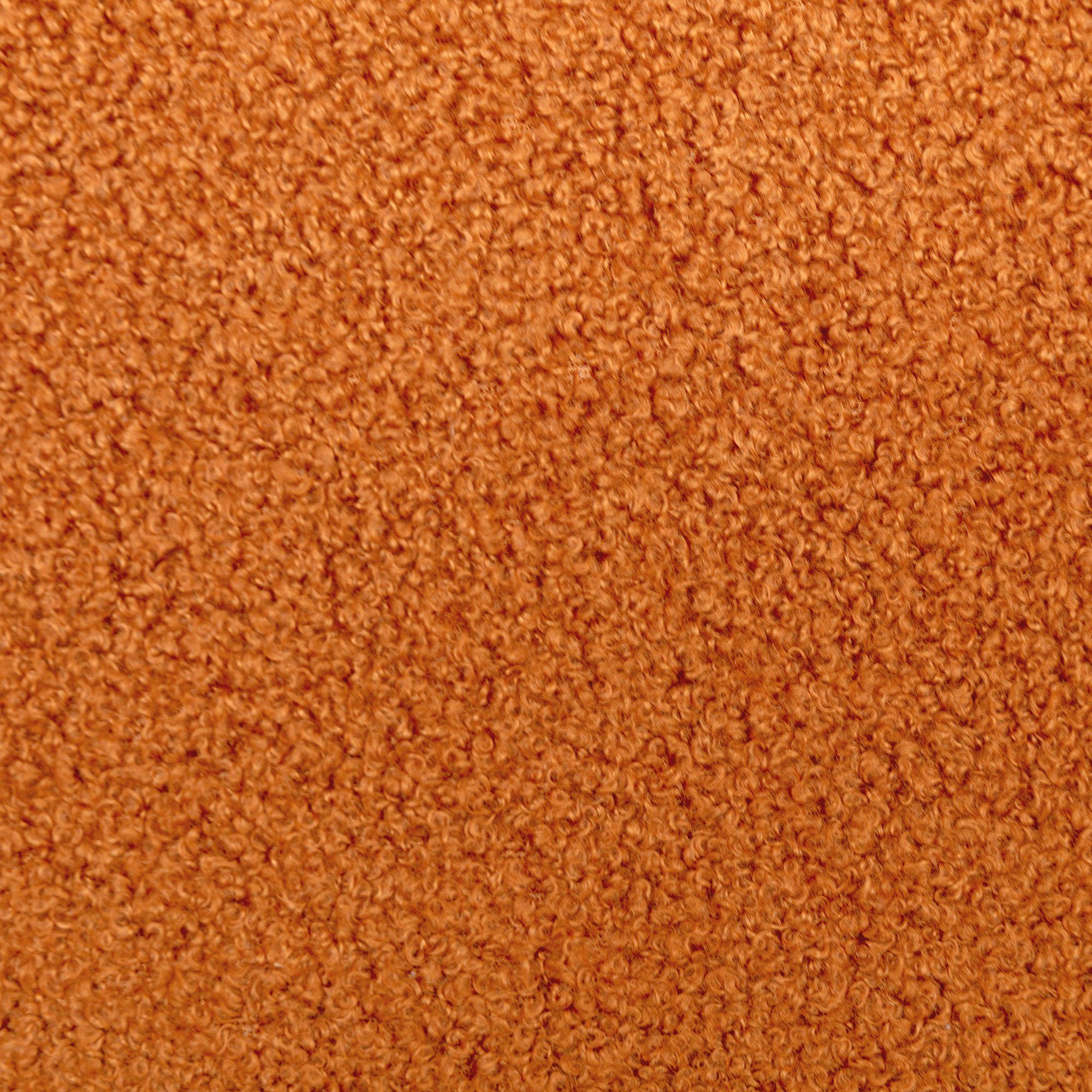 Ohrensessel, Polstersessel mit Hocker Fernsehsessel, Teddy-Fleece