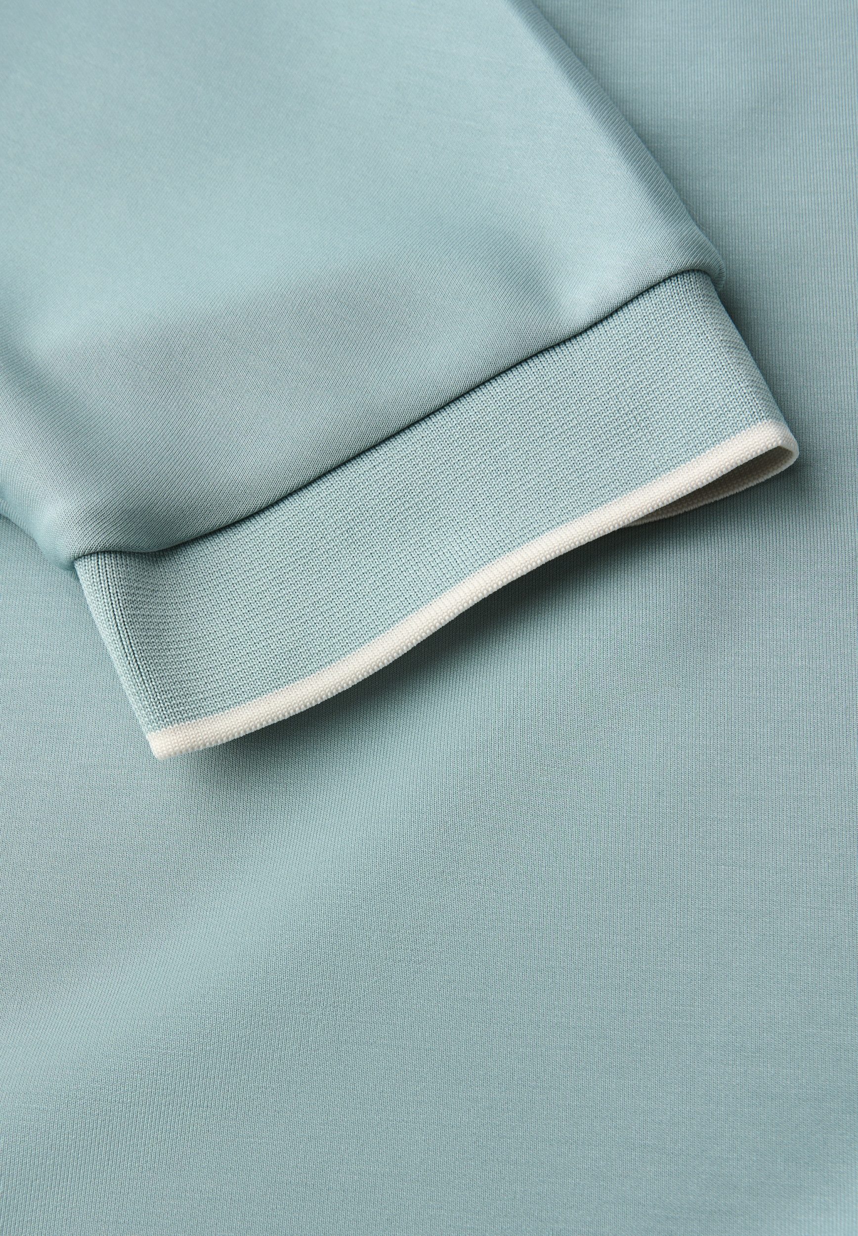 STREET ONE Langarmshirt - Street One - Shirt Silk-Look - Rundhalsausschnitt günstig online kaufen