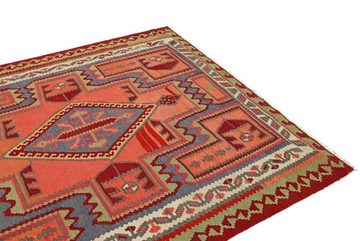 Orientteppich Perser Kelim Fars Azerbaijan Antik 385x161 Handgewebt Orientteppich, Nain Trading, Läufer, Höhe: 0.4 mm