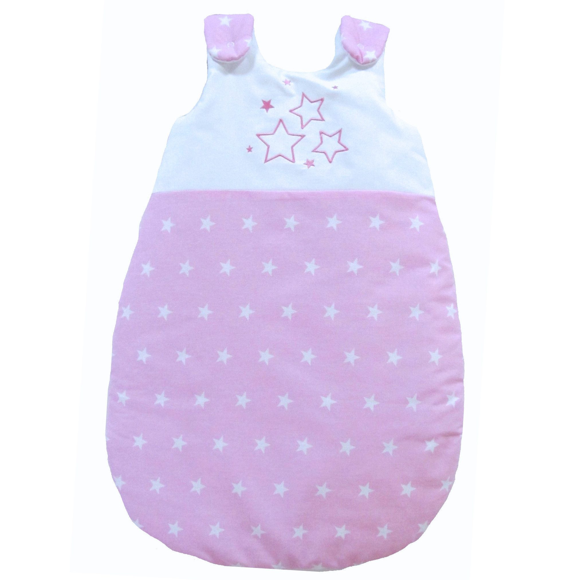 Babyschlafsack Kuschelschlafsack TOG 1,5 bis 2, Raum. 18°C und 22°C, Verstellbar
