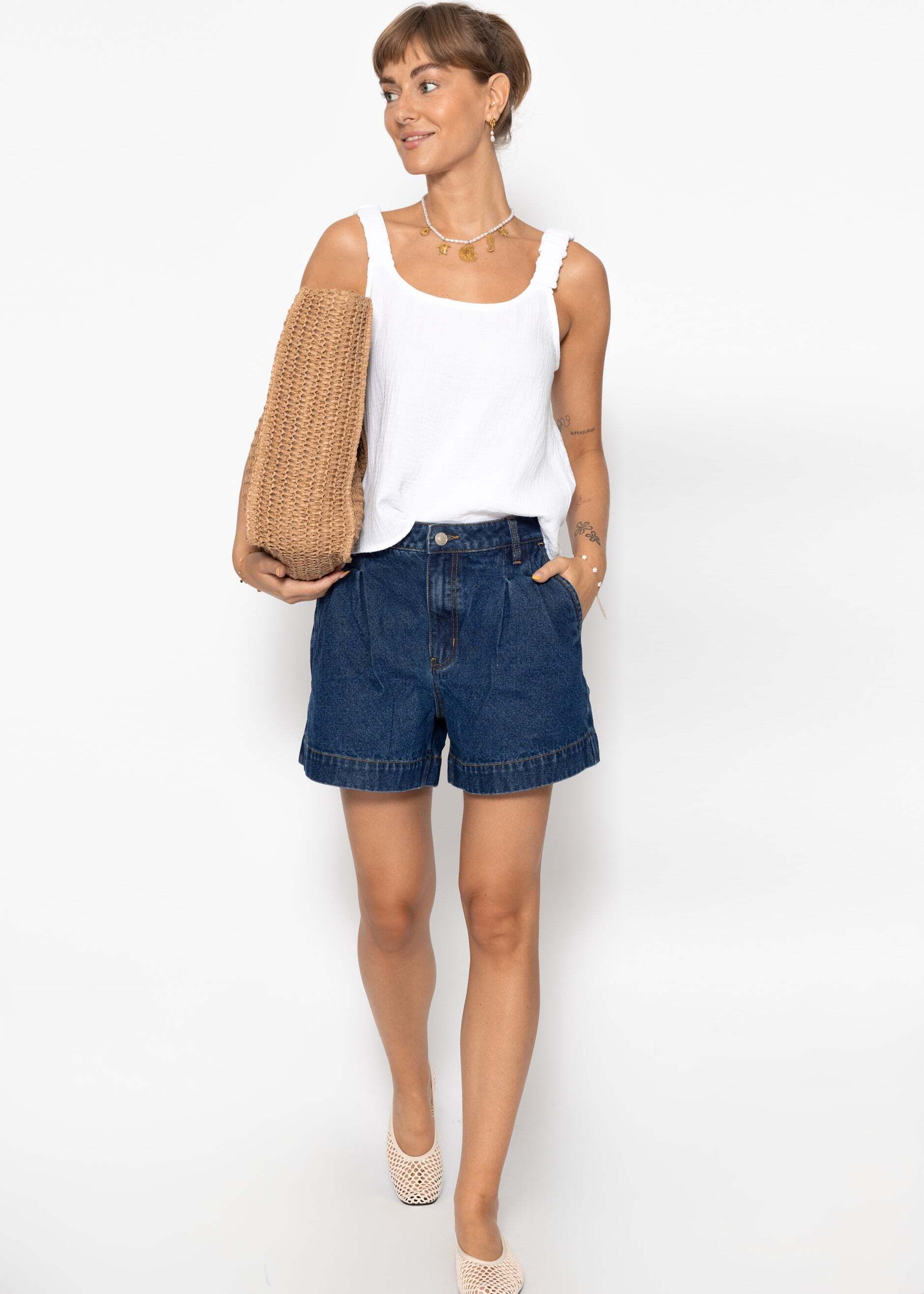 SASSYCLASSY Shorts High Waist Shorts aus günstig online kaufen