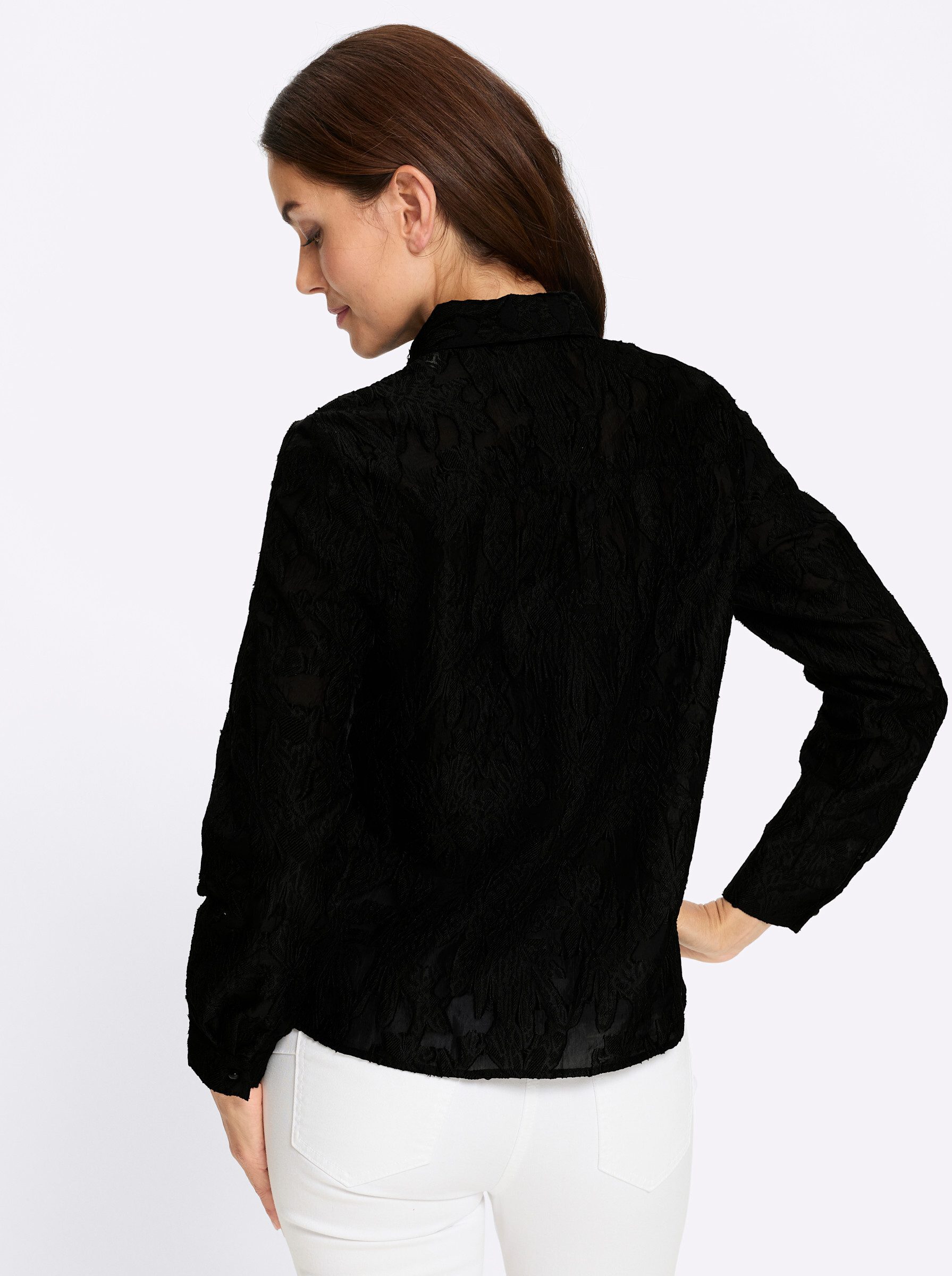 heine Klassische Bluse Bluse Langarm