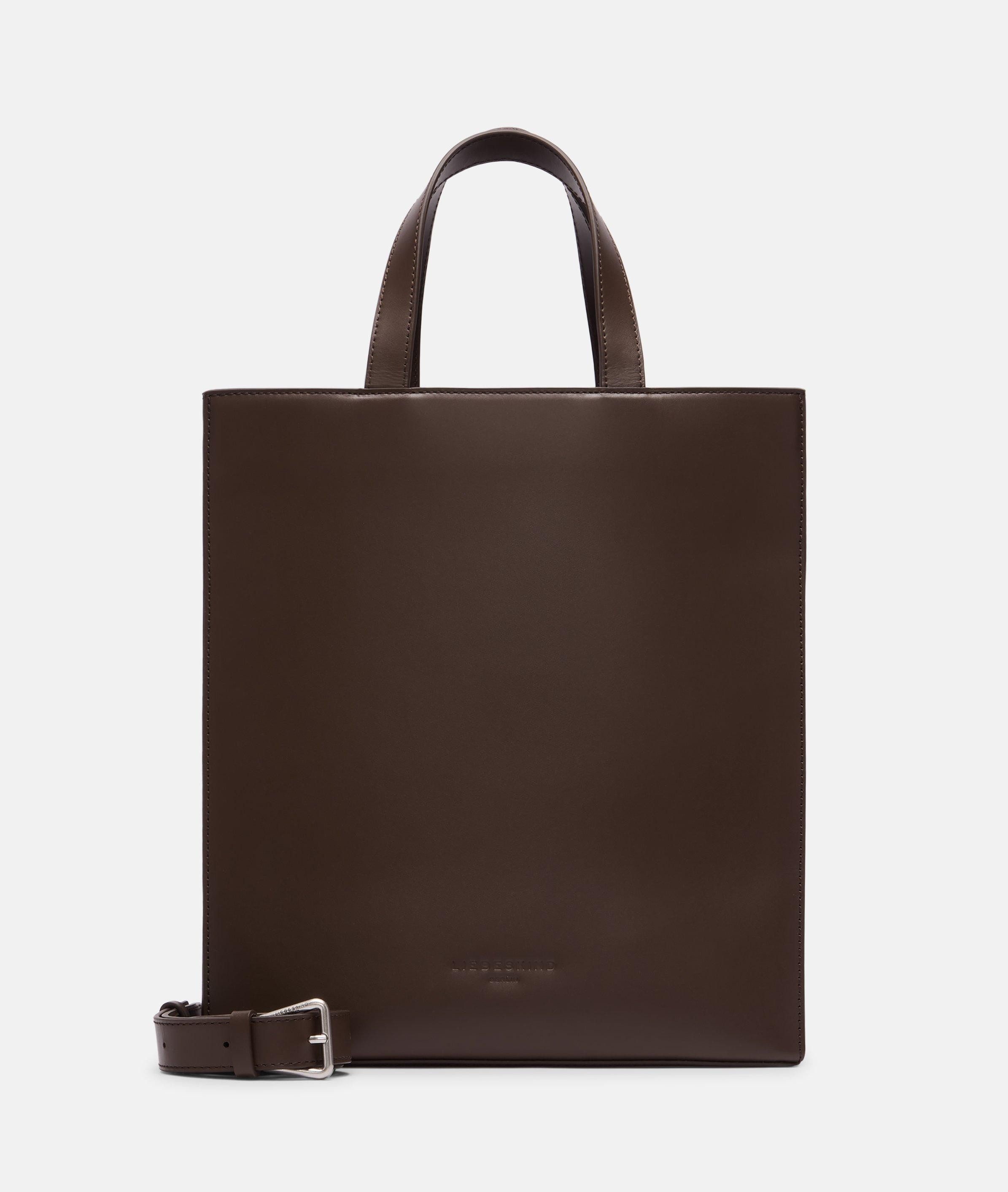 Liebeskind Berlin Handtasche Tote PAPER BAG, Geräumige Tote-Bag aus Rindsleder