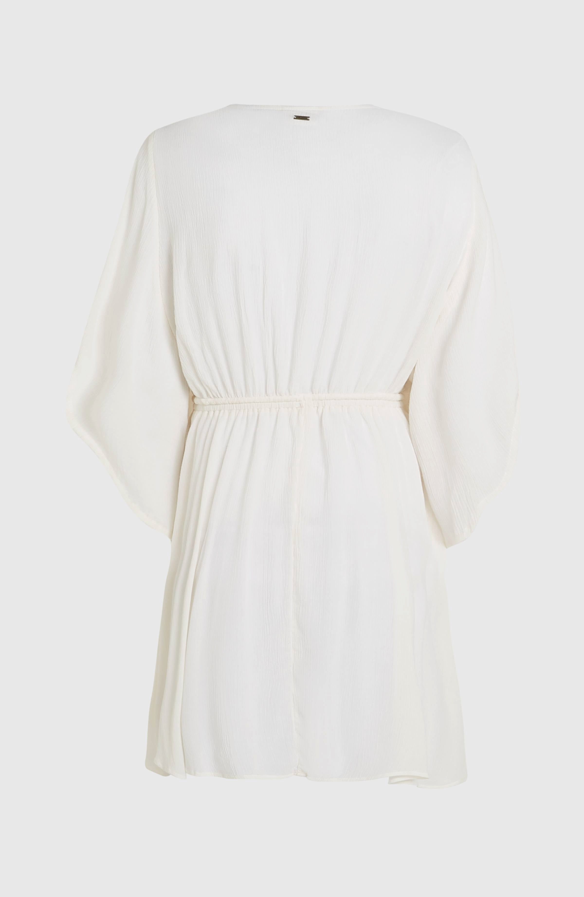 O'Neill Strandkleid ESSENTIALS TOKEENA COVER UP mit Kordelzug mit Quasten, aus Viskose, lockerer Schnitt – Bild 3 von 3
