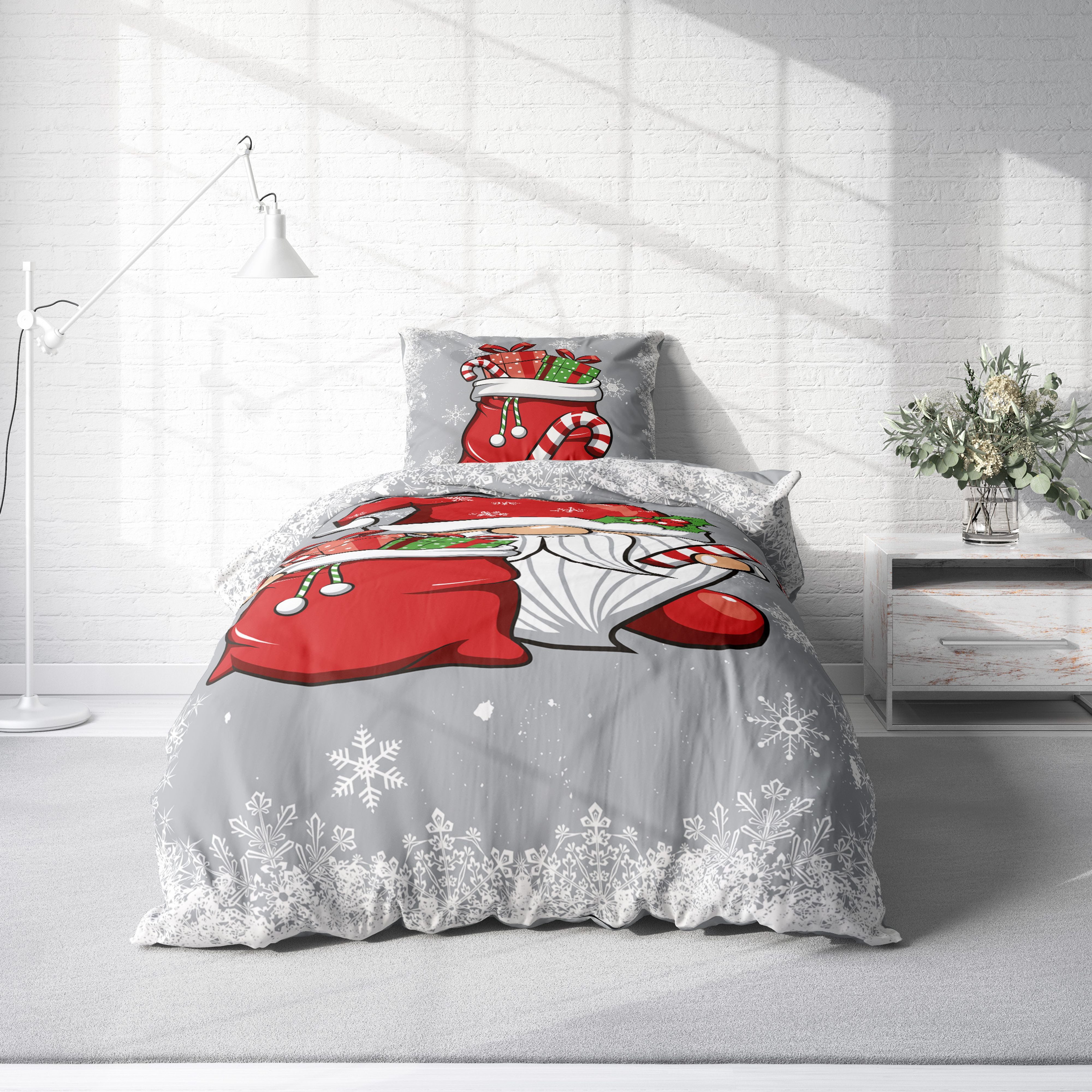 One Home Bettwäsche Winter Wichtel Kristalle günstig online kaufen