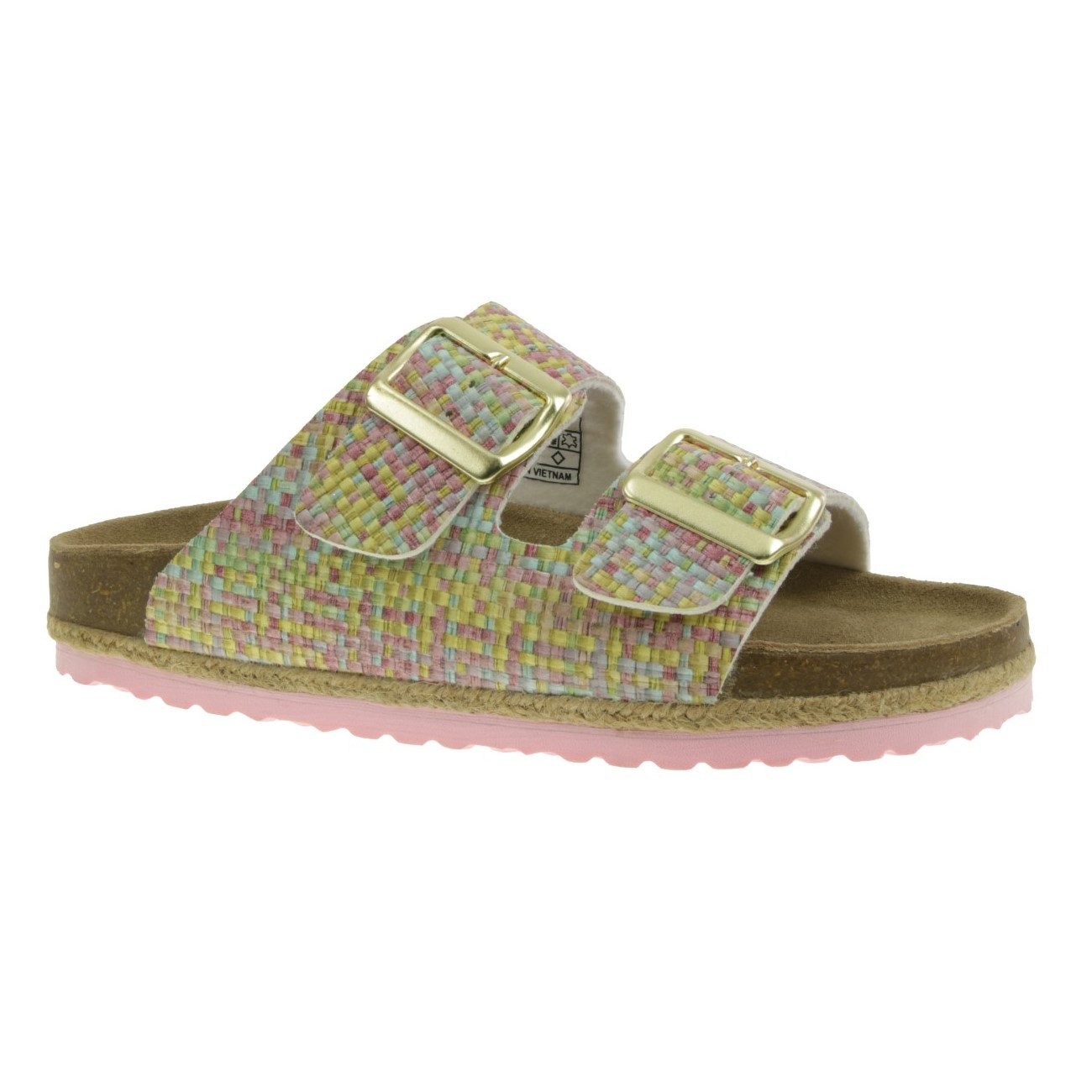 piece of mind. Piece of Mind Damen Pantolette Sandale rosa EUR 39 Pantolette