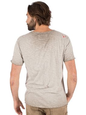 Hangowear Trachtenshirt Trachten T-Shirt FRANZL beige