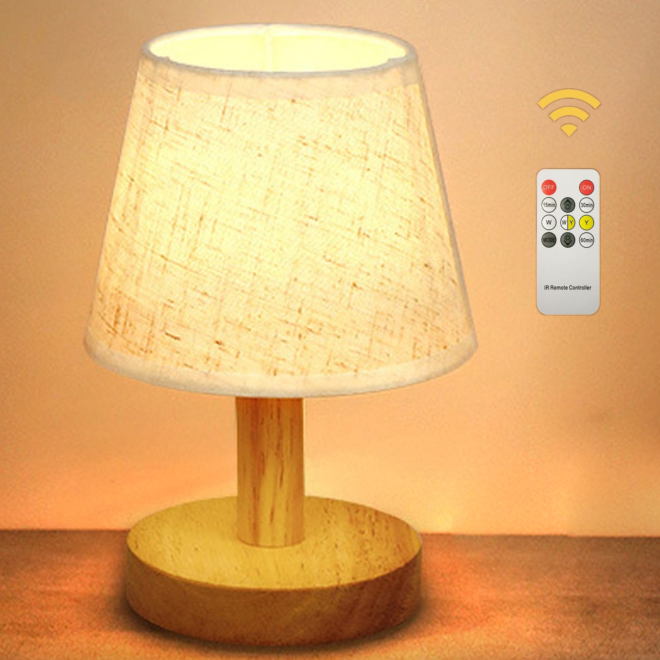 Masbekte Nachttischlampe Schreibtischlampe mit 3 Farbtemperaturen, günstig online kaufen