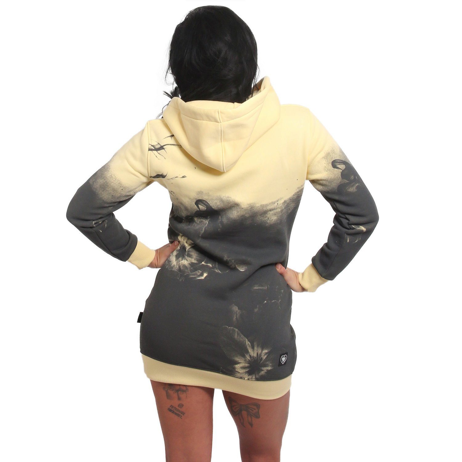 YAKUZA Sweatkleid Liquid Rose