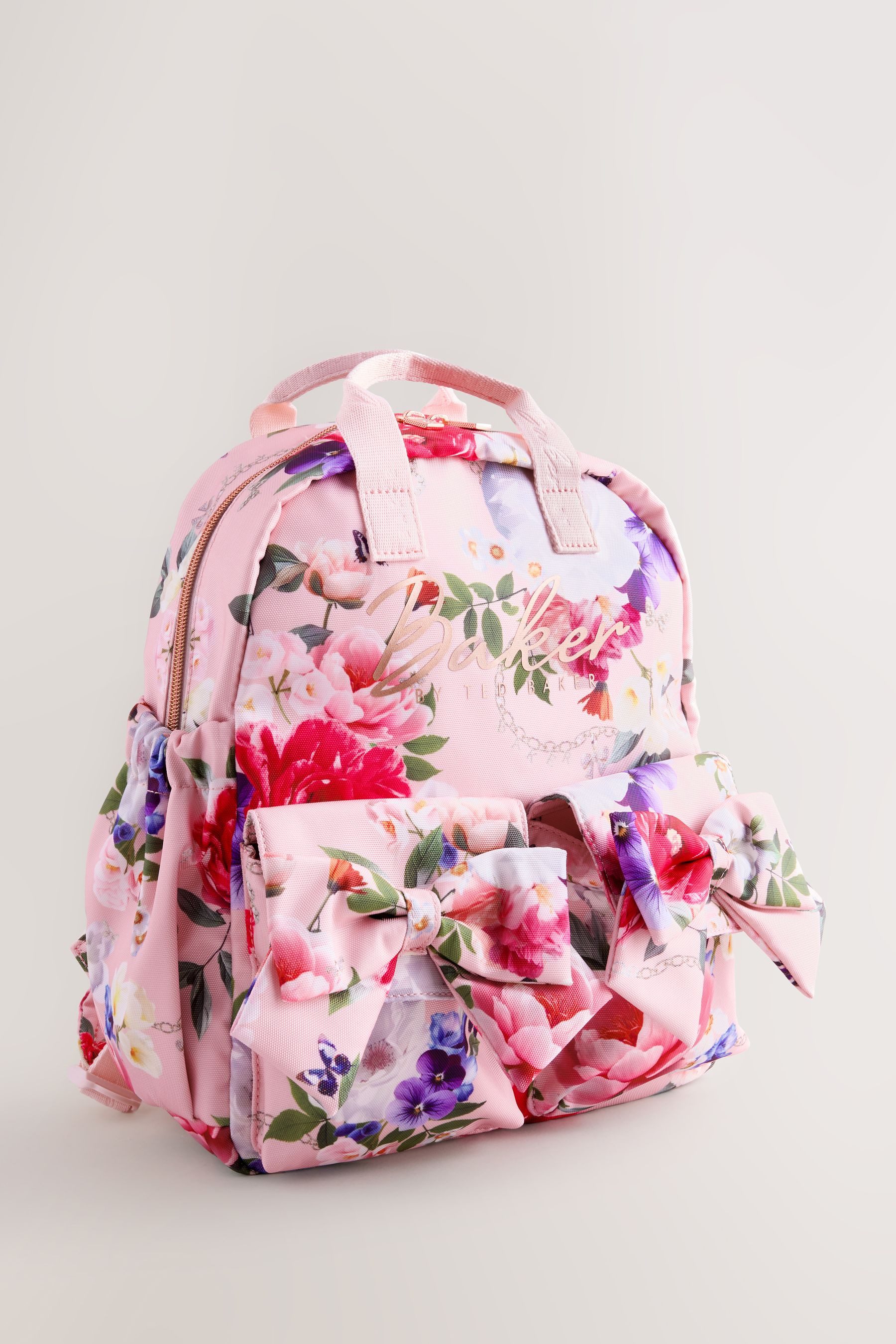 Baker by Ted Baker Schulrucksack Baker by Ted Baker geblümter Rucksack mit Schleife (1-tlg)