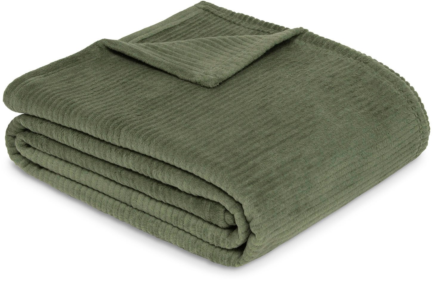 Wohndecke Wohndecke Cordoba, IBENA, Mit trendiger Cord-Struktur, made in Germany