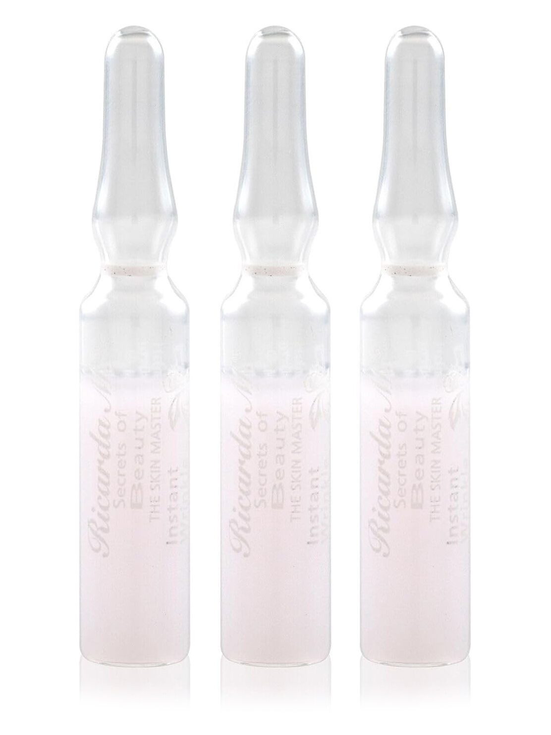 Ricarda M. Gesichtsserum Anti-Aging Kur mit Sofort-Lifting-Effekt, 56-tlg., Hyaluron & Pflanzenextrakten, glättet Falten sichtbar