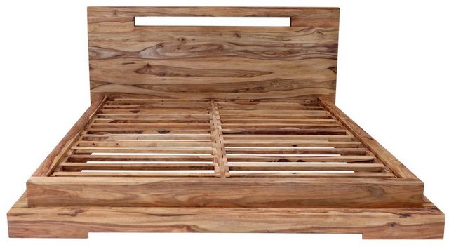 Indischesmoebelhausde Massivholzbett Bett Tara 180x200 aus indischem Palisa günstig online kaufen