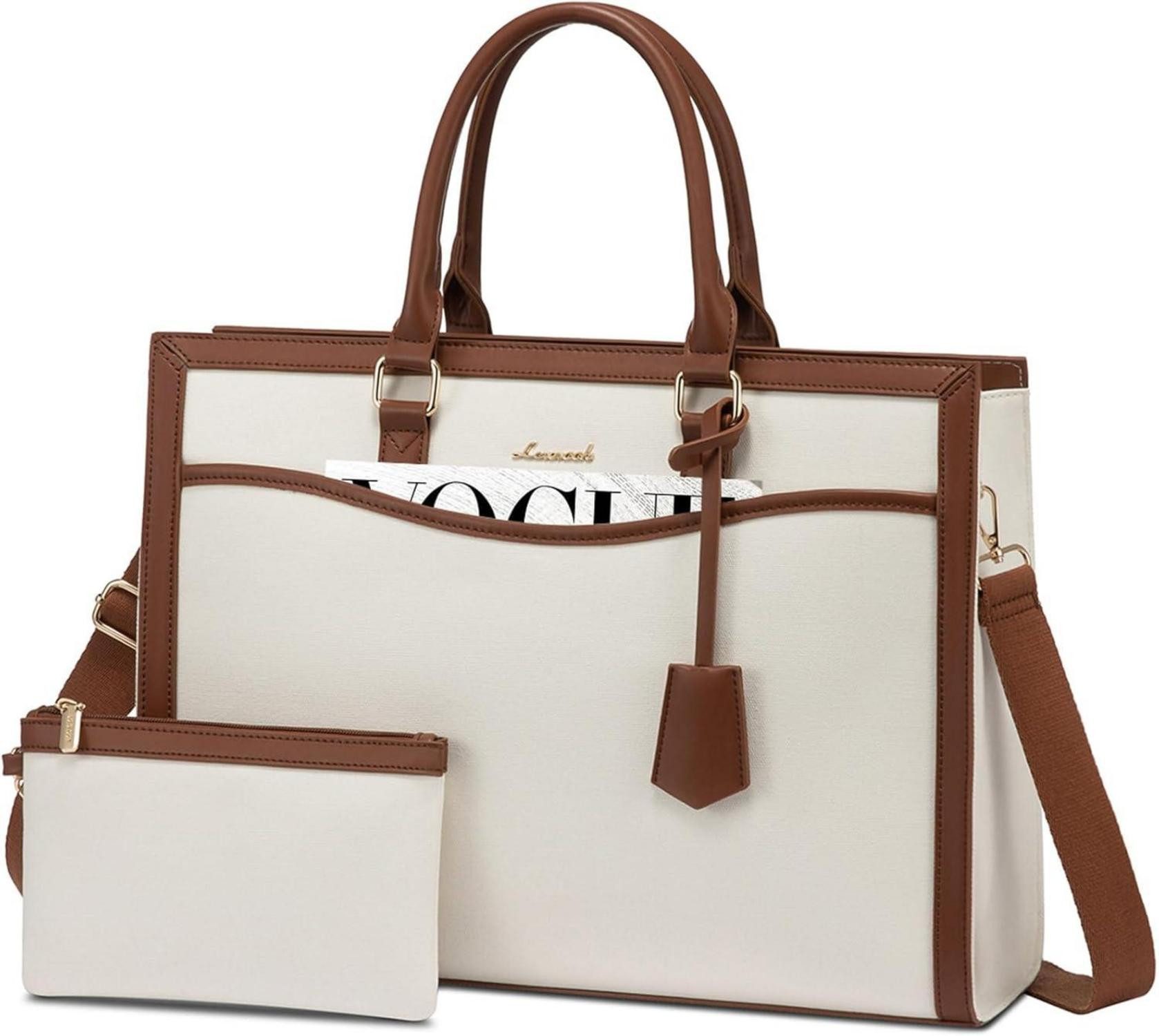 LuxusKollektion Laptoptasche Handtasche Damen 15.6 Zoll günstig online kaufen