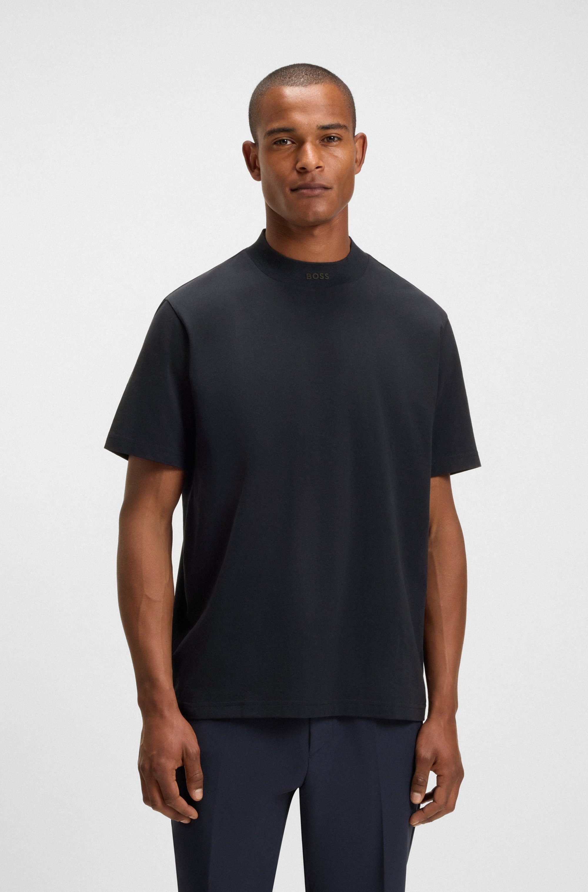 BOSS GREEN T-Shirt Tee Collar Zone günstig online kaufen