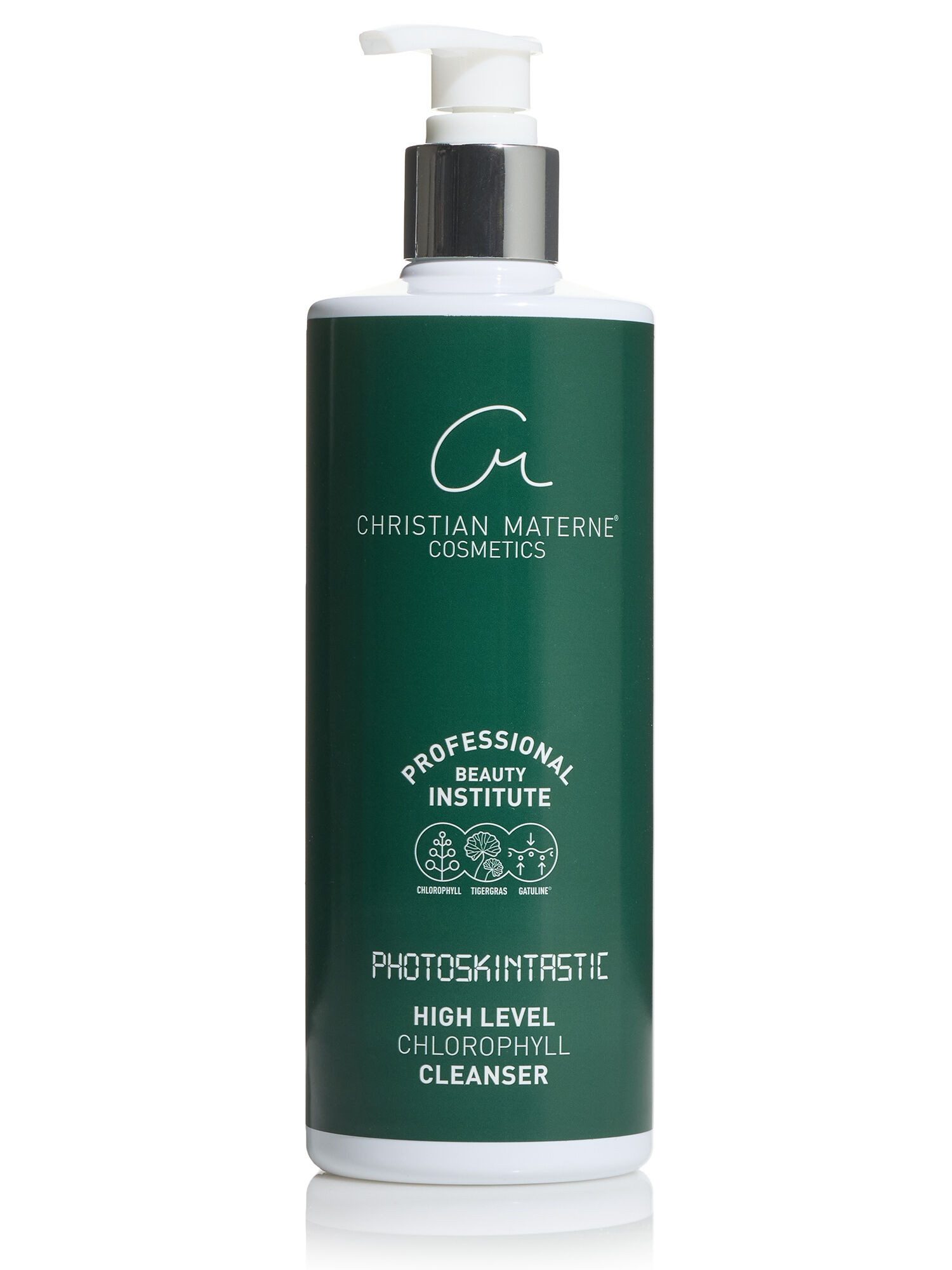 Christian Materne Gesichtspflege Photoskintastic Chlorophyll Cleanser, 400 ml, 1-tlg., porentiefe Reinigung, straffend, feuchtigkeitsspendend