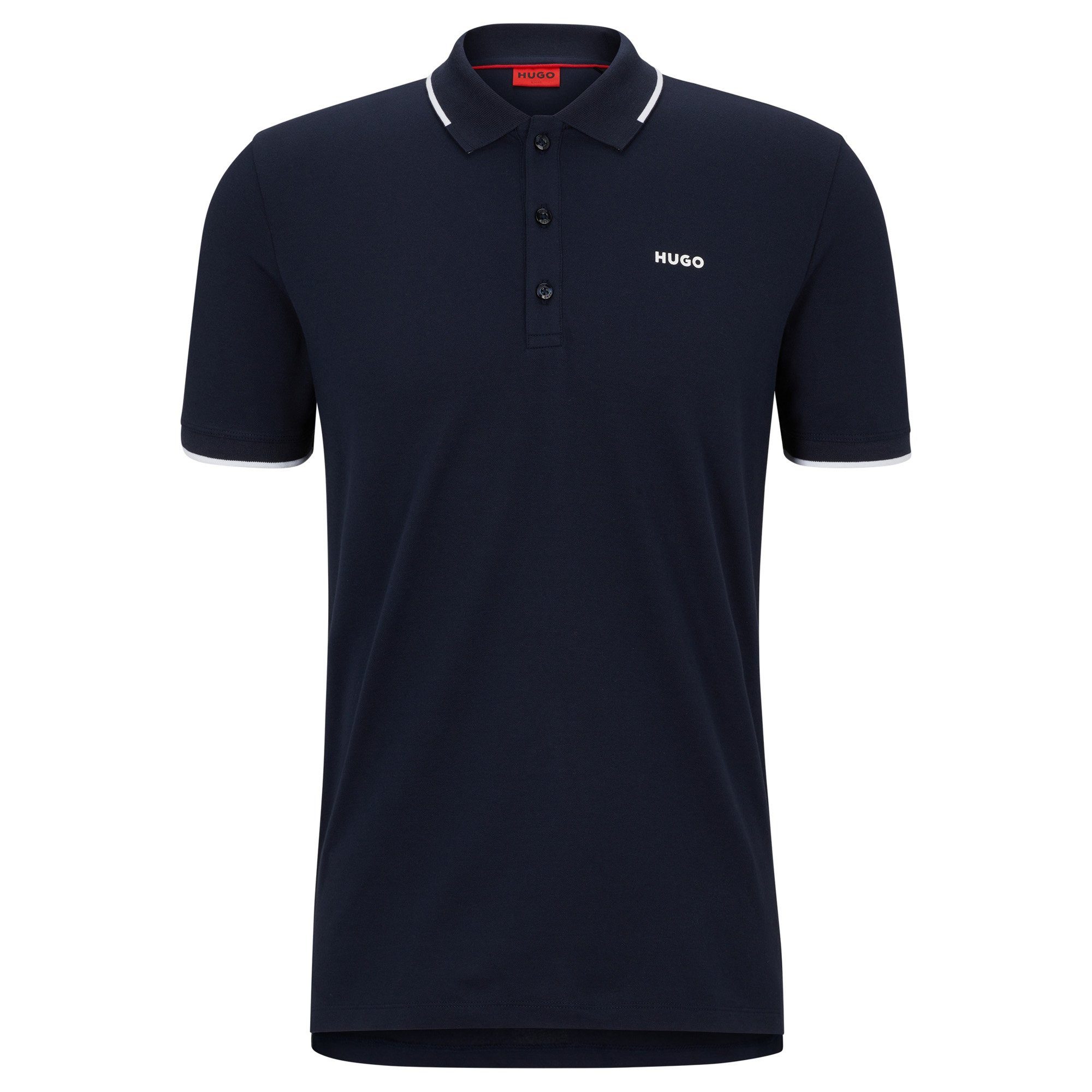 HUGO Poloshirt Herren Poloshirt Baumwolle Dinoso günstig online kaufen