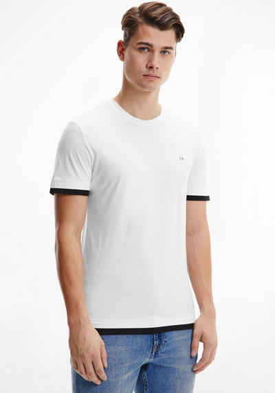 Calvin Klein T-Shirt »LIQUID TOUCH CUFF DETAIL«