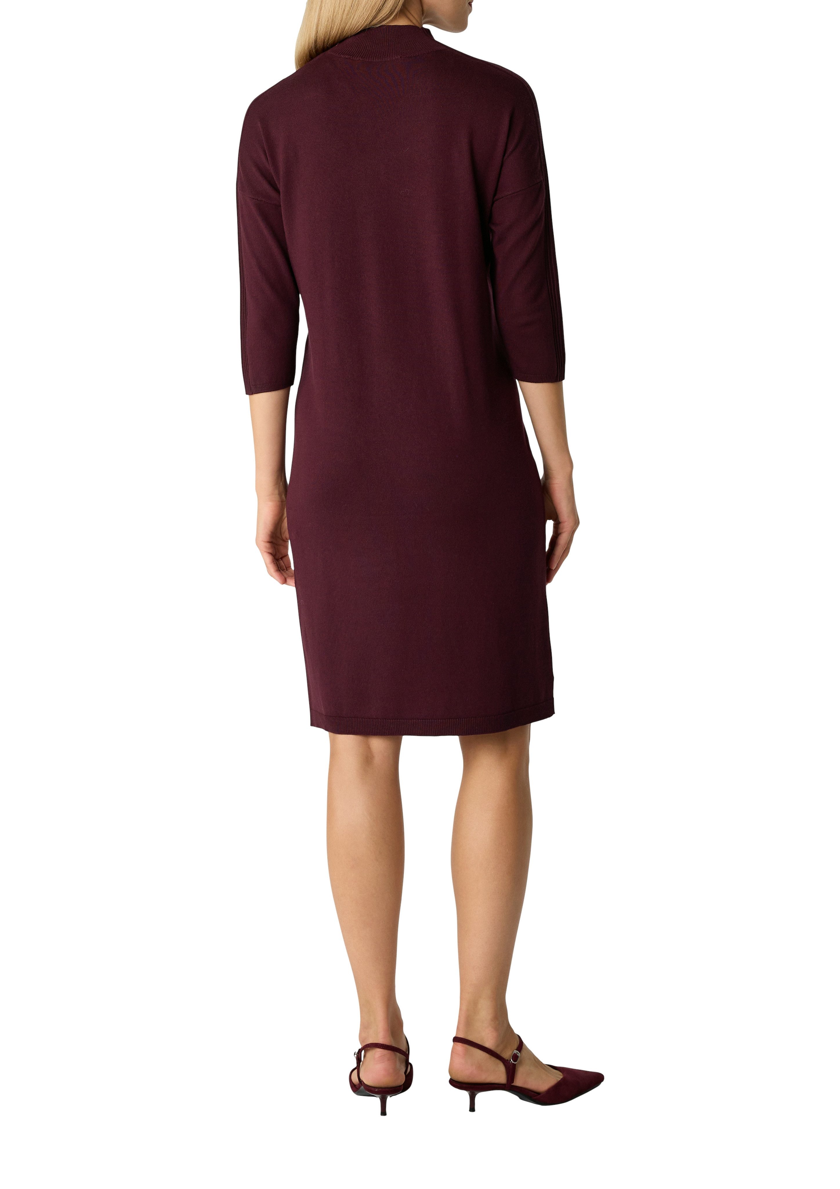 comma Minikleid mit Rippdetails günstig online kaufen