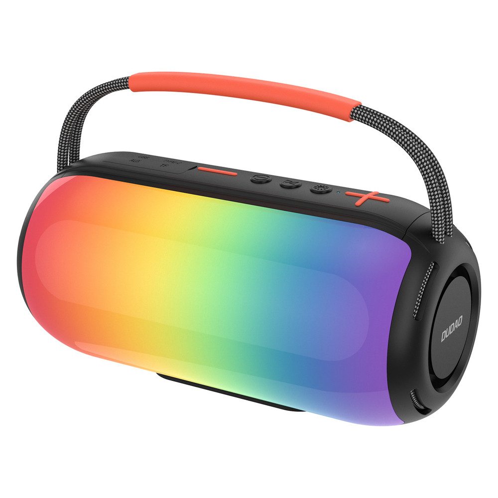 Dudao Partylautsprecher Musikbox Reiselautsprecher Bluetooth-Lautsprecher 2.0 (Bluetooth, 10.0 W, RGB-Beleuchtung, TWS, FM-Radio, Tragegriff)