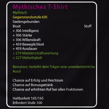 style3 Print-Shirt Herren T-Shirt Mythisches wow rüstung online pc game world fan warcraft gamer