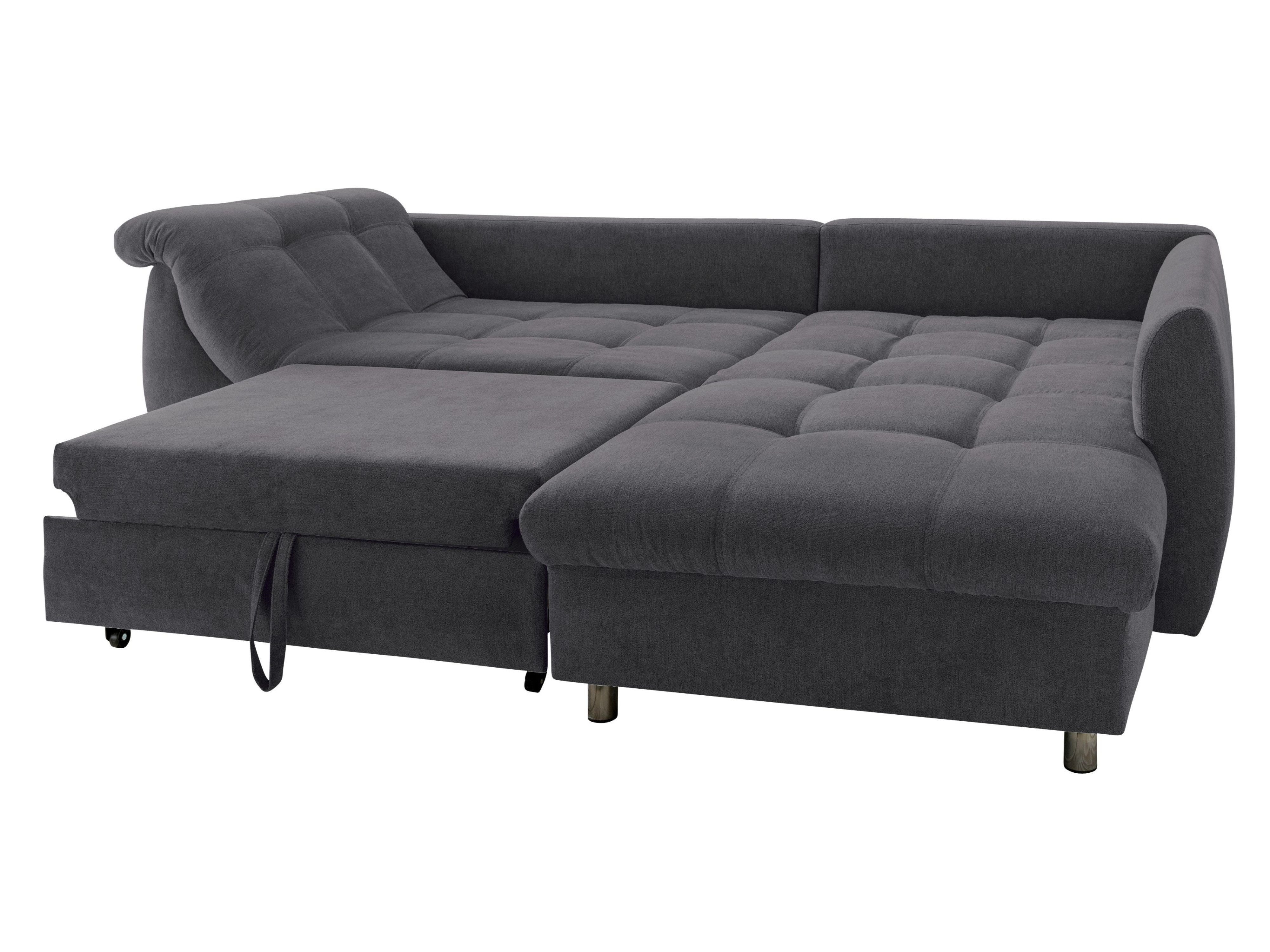 luma-home Ecksofa 17005, mit Bettkasten 250x190 günstig online kaufen