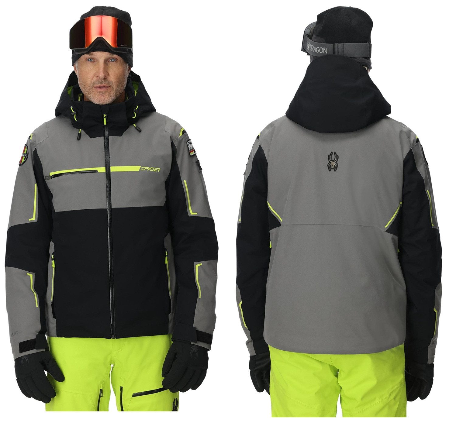 Spyder Skijacke Spyder Titan Jacket Herren Skijacke Winterjacke 38SA075404 BLK3
