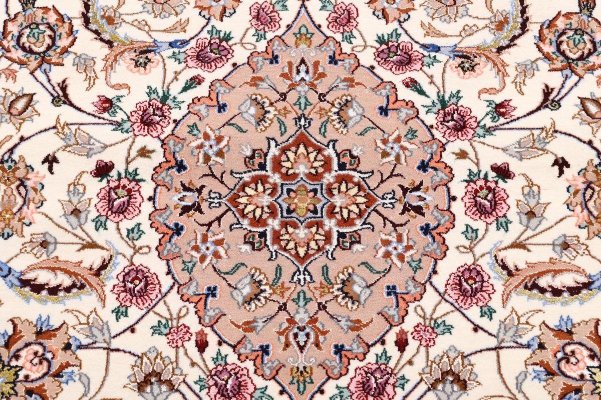Isfahan mm 8 Handgeknüpfter Höhe: 107x153 Trading, Orientteppich, rechteckig, Nain Orientteppich Seidenkette