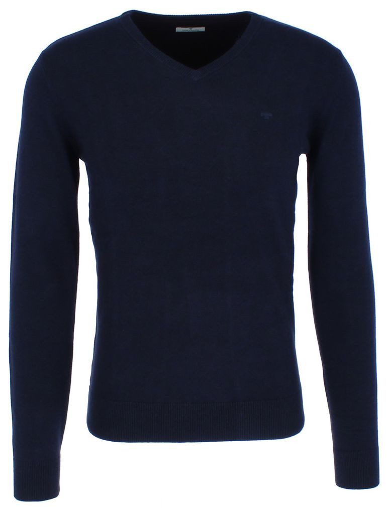 TOM TAILOR Sweatshirt Basic V-Neck Sweater
