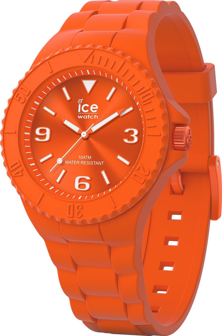 Flashy ice-watch - 3H, - 019873 - orange Large Quarzuhr ICE generation