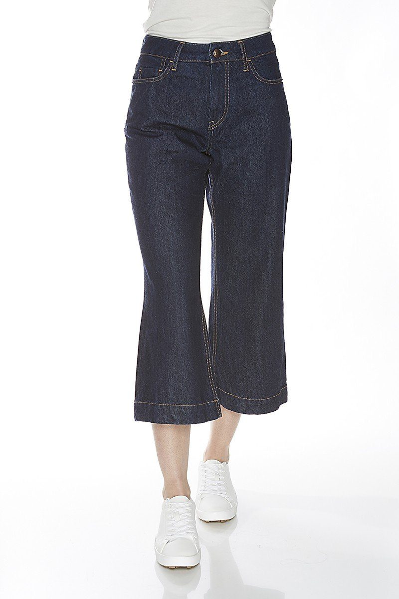 wunderwerk 3/4-Jeans Denim Culotte günstig online kaufen