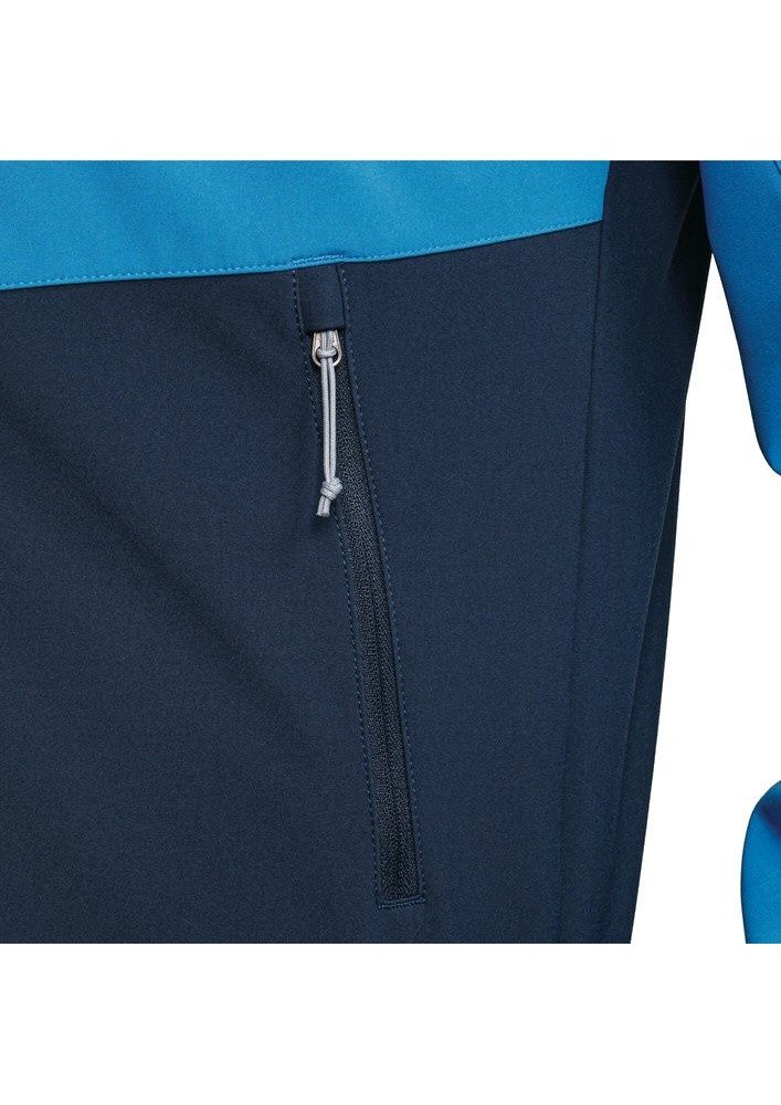 Schöffel Softshelljacke Tonion (winddicht, atmungsaktiv) blau Herren