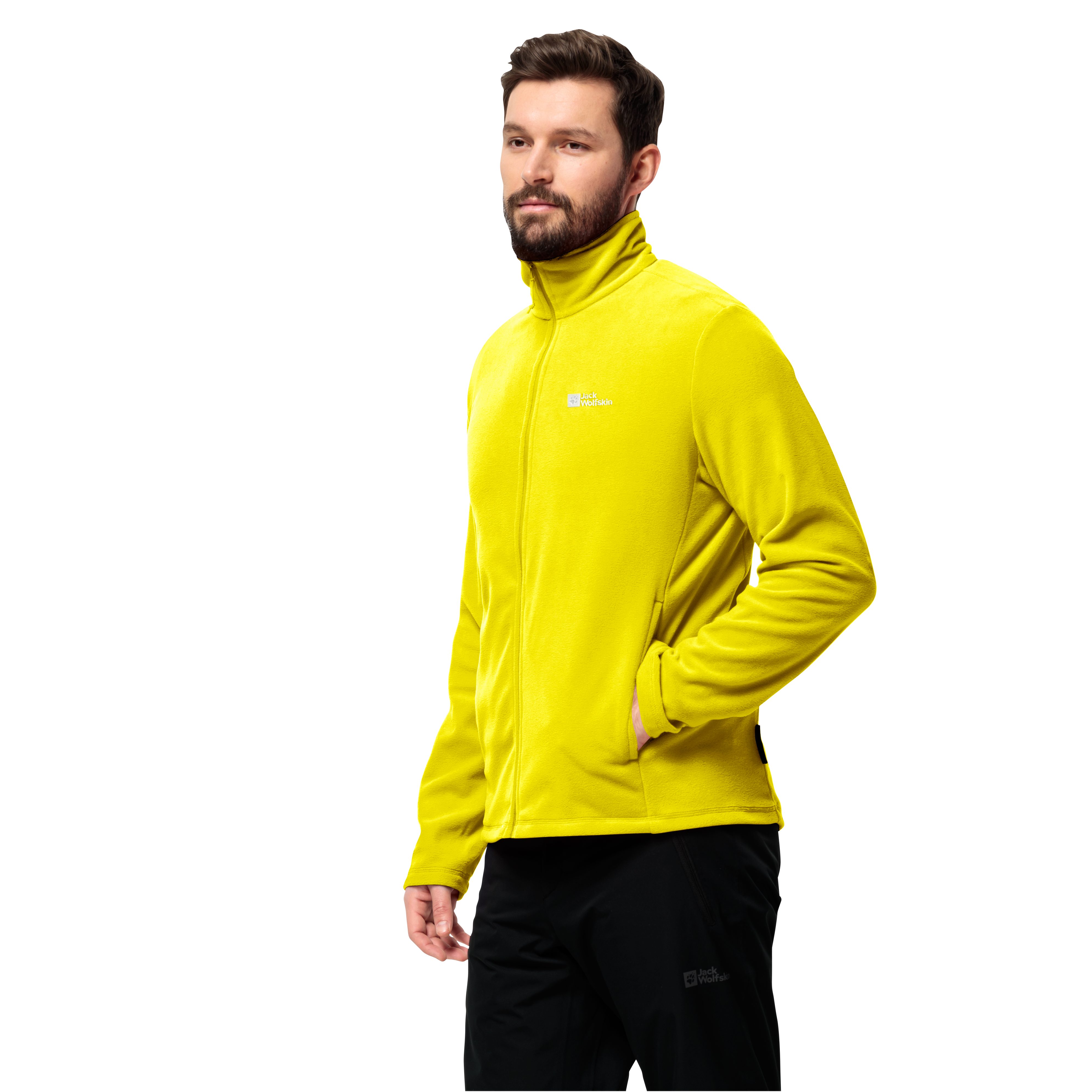 Jack Wolfskin Fleecejacke TAUNUS FZ M Windabweisend, atmungsaktiv, Übergang günstig online kaufen