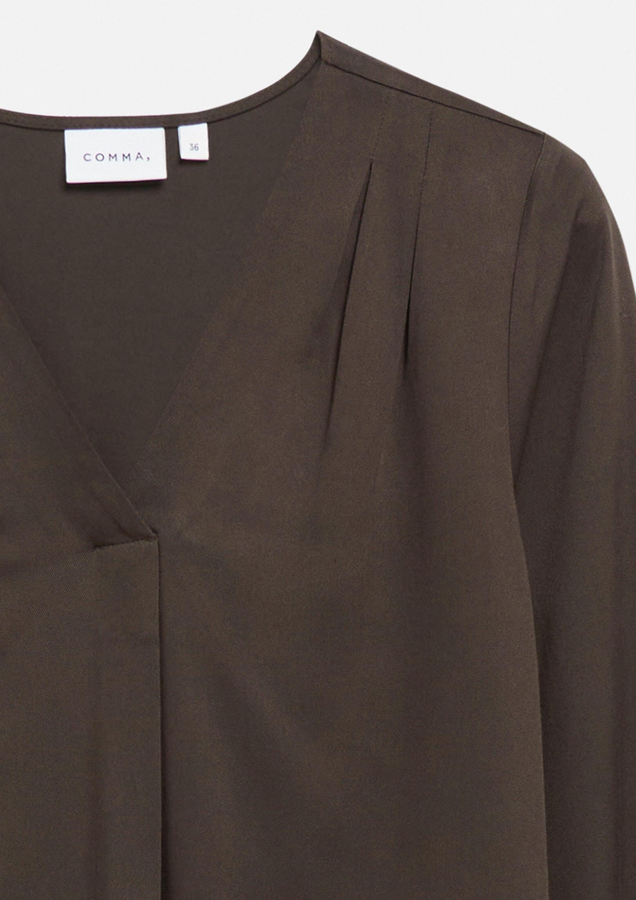 comma Langarmbluse Bluse Bluse