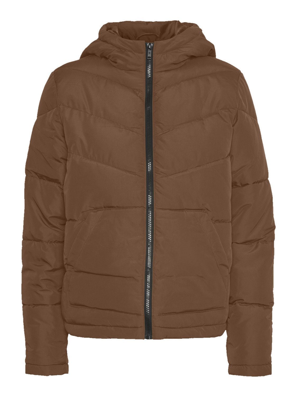 Noisy may Winterjacke Warme Puffer Stepp Jacke Winter mit Kapuze NMDALCON 4277 in Braun