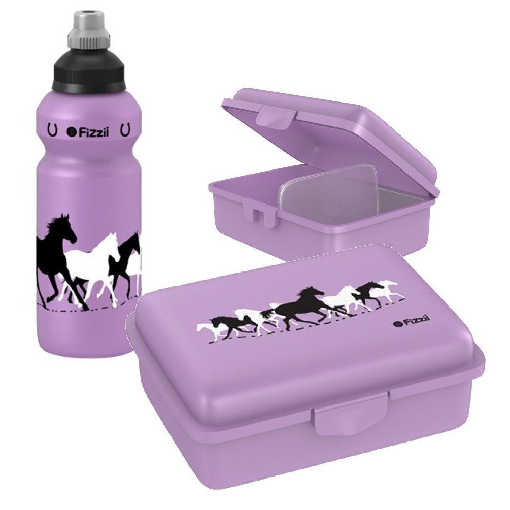 Fizzii Trinkflasche Lunch Set Kinder Trinkflasche & Brotdose