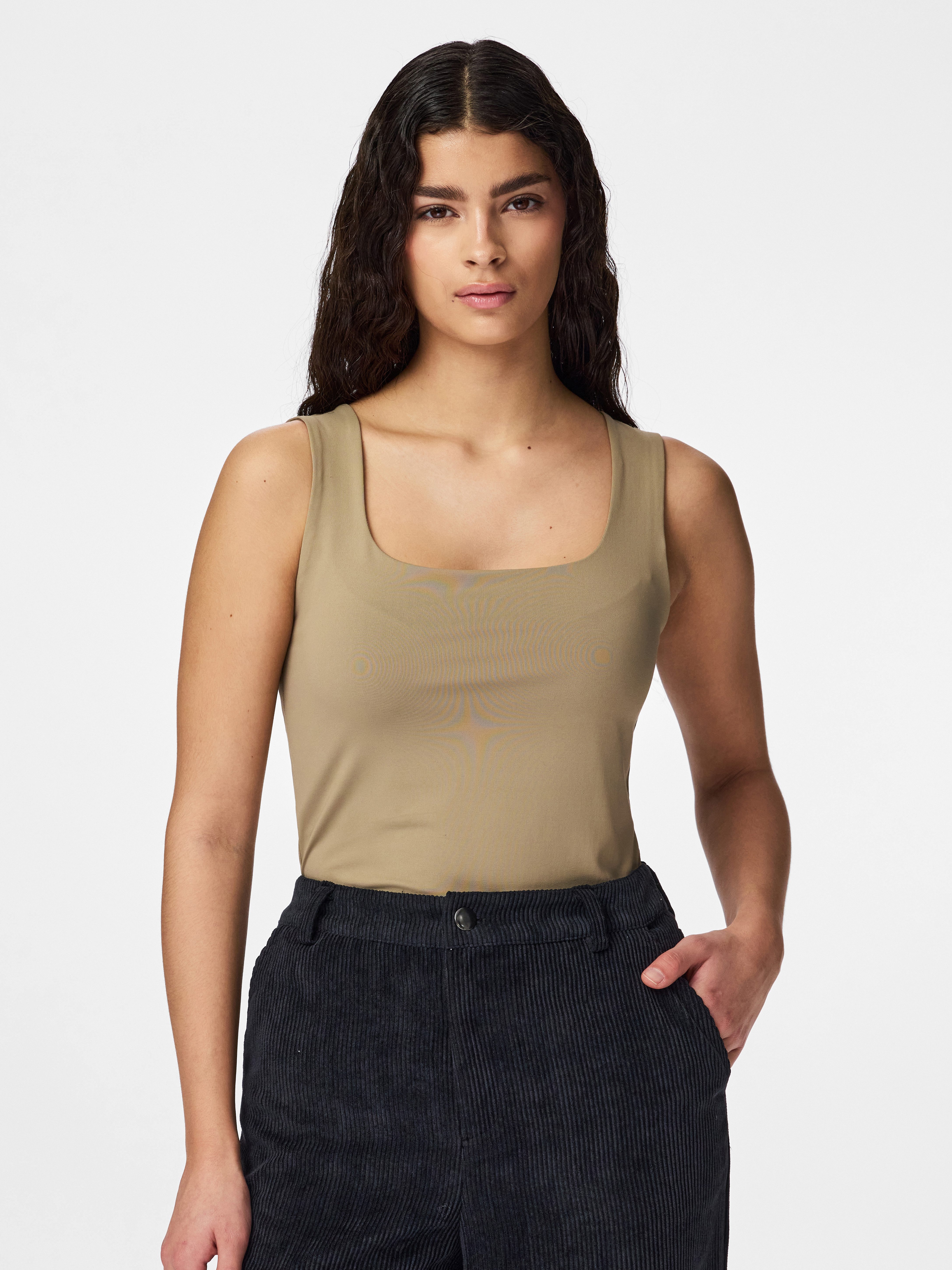 pieces Tanktop PCLULA SL REVERSIBLE TANKTOP JRS NOOS Materialmix