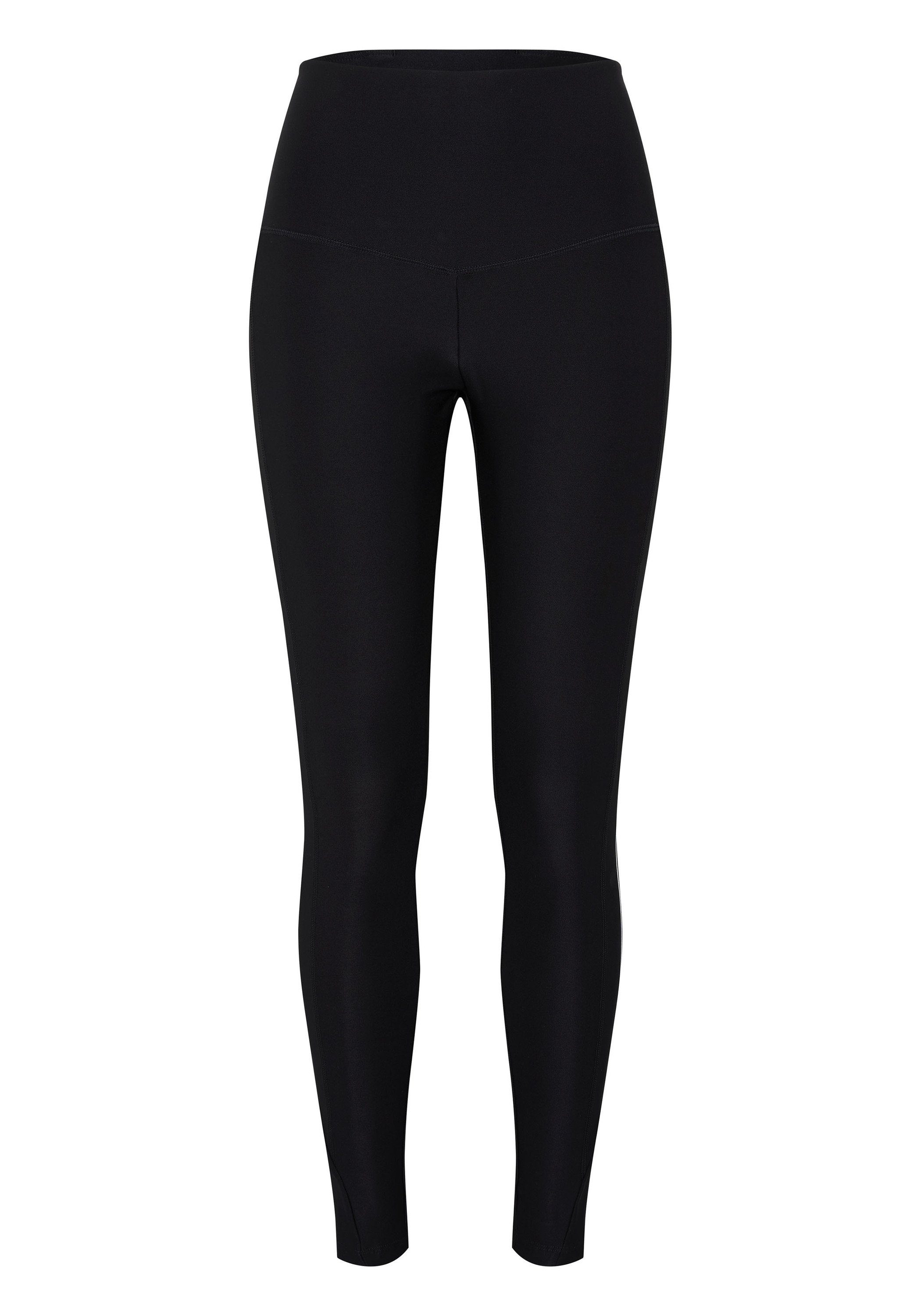 JETTE SPORT Leggings mit seitlichem Logo-Druck (1, 1-tlg)